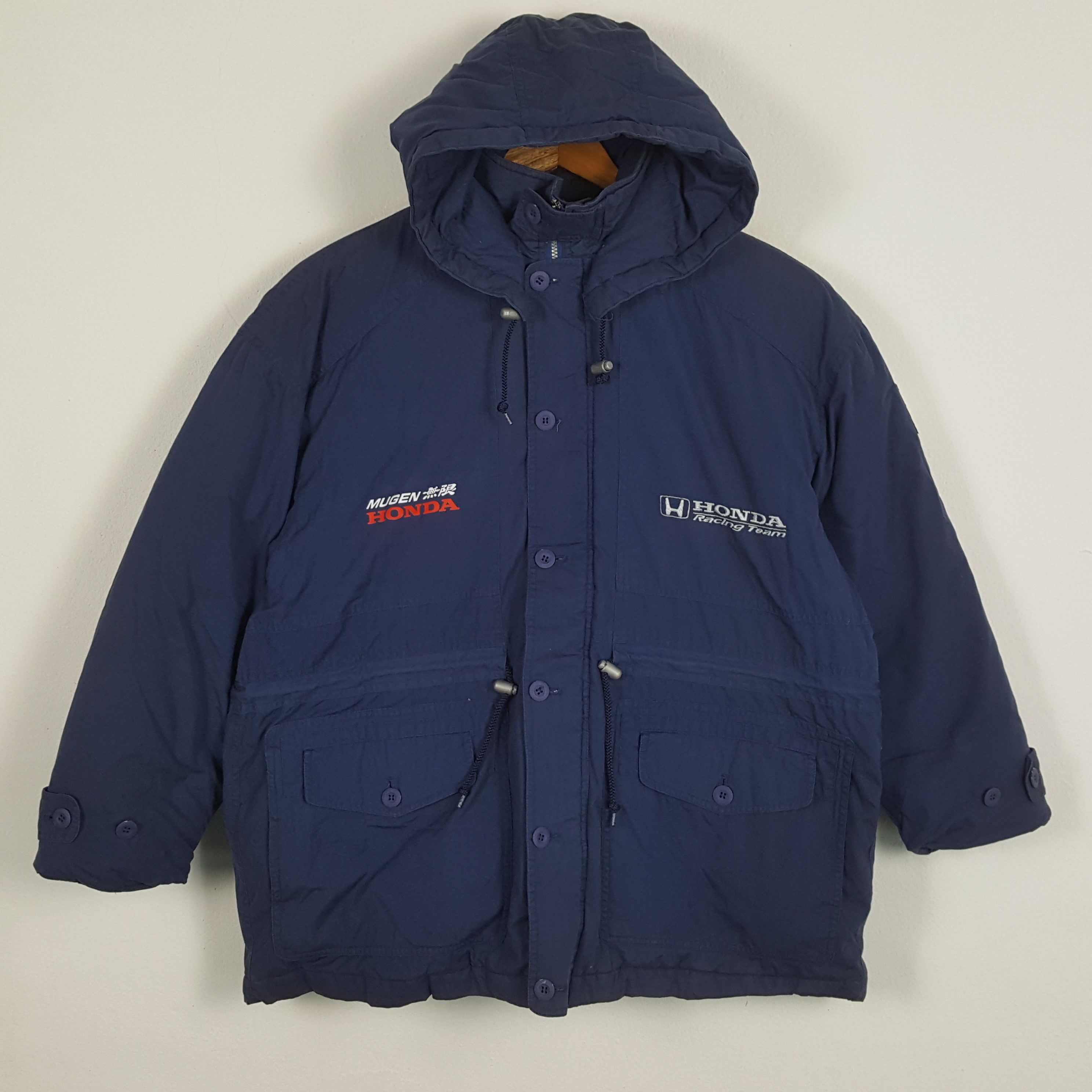 Honda × Vintage Vintage MUGEN HONDA FORMULA 1 Racing Team Custom Jacket Size US XL / EU 56 / 4 - 3 Thumbnail