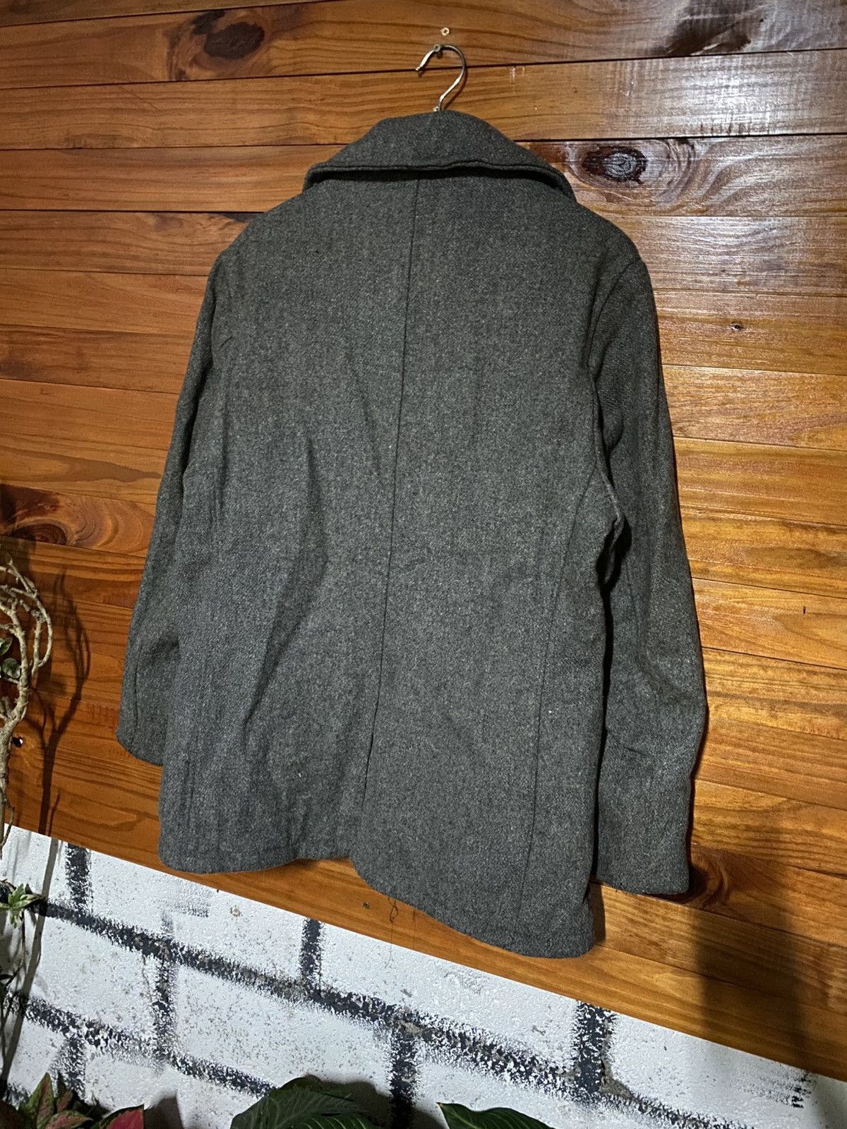 Schott Vintage Schott NYC U.S. 740N Wool Pea Coat Navy-Style Size US S / EU 44-46 / 1 - 10 Thumbnail