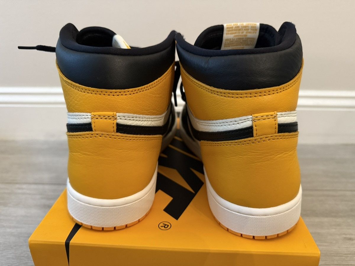 Jordan Brand Air Jordan 1 Retro High OG Taxi Black Sail Size 12 Used Size US 12 / EU 45 - 7 Thumbnail