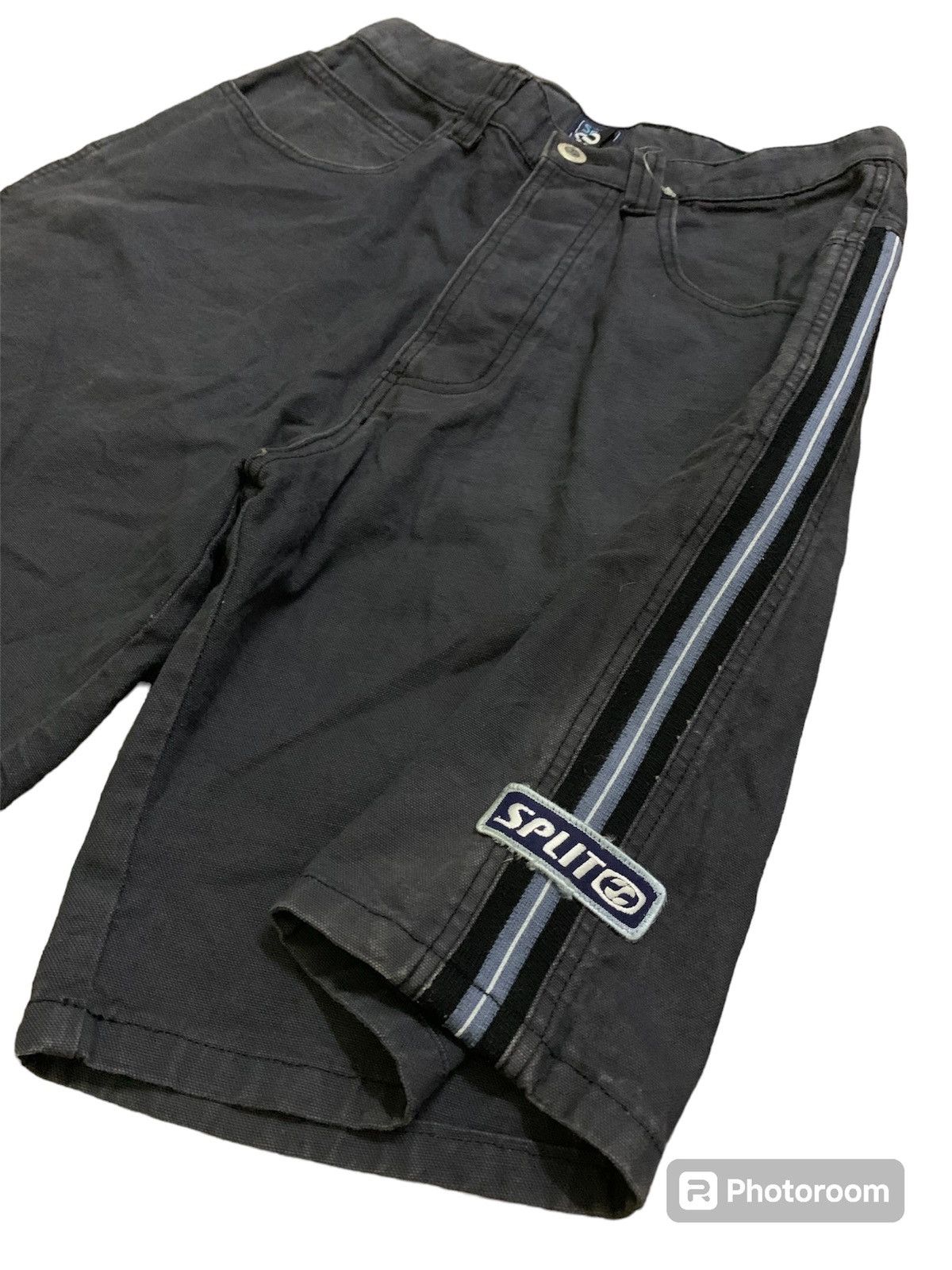Split × Vintage Vtg 90s Split Skate Short Pant Size US 29 - 1 Thumbnail