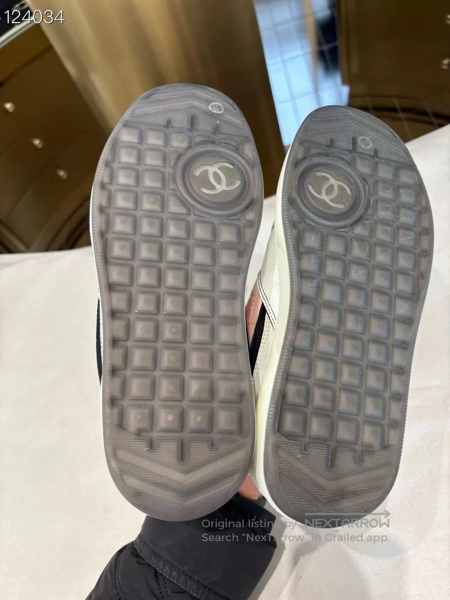 Chanel Chanel 23C Mermaid Pink Patchwork Sneakers. Size US 6.5 / IT 36.5 - 6 Thumbnail