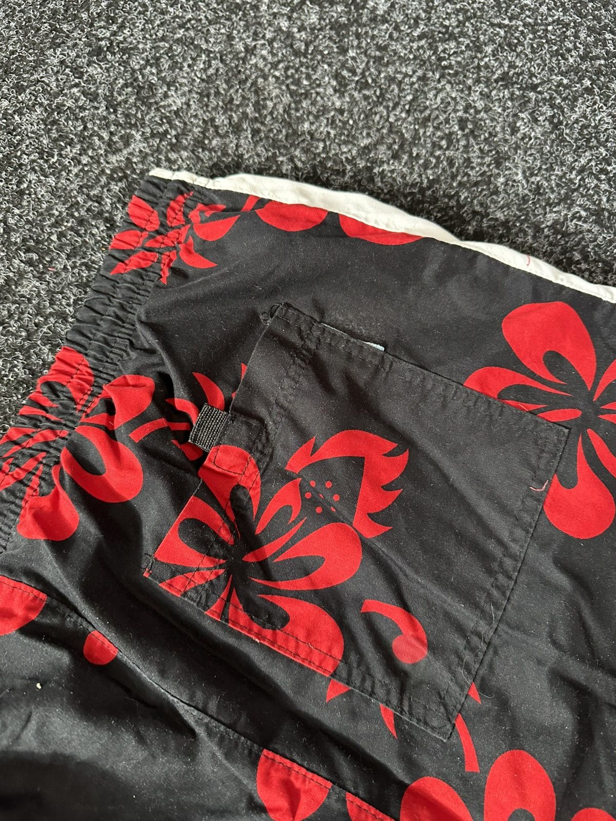 Billabong × Vintage 🚨Vintage BILLABONG OVER PRINT FLOWER Japanese Surf Shorts Size US 32 / EU 48 - 9 Thumbnail
