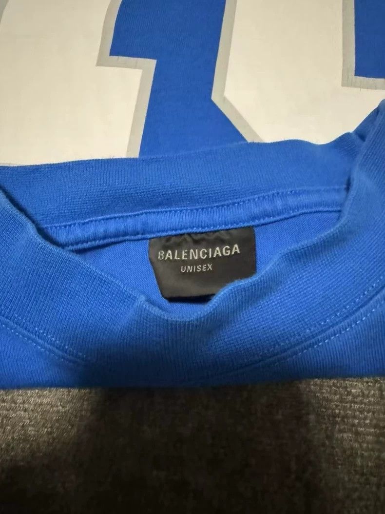 Balenciaga Balenciaga Blue 01 jersey short sleeve Size US S / EU 44-46 / 1 - 3 Thumbnail