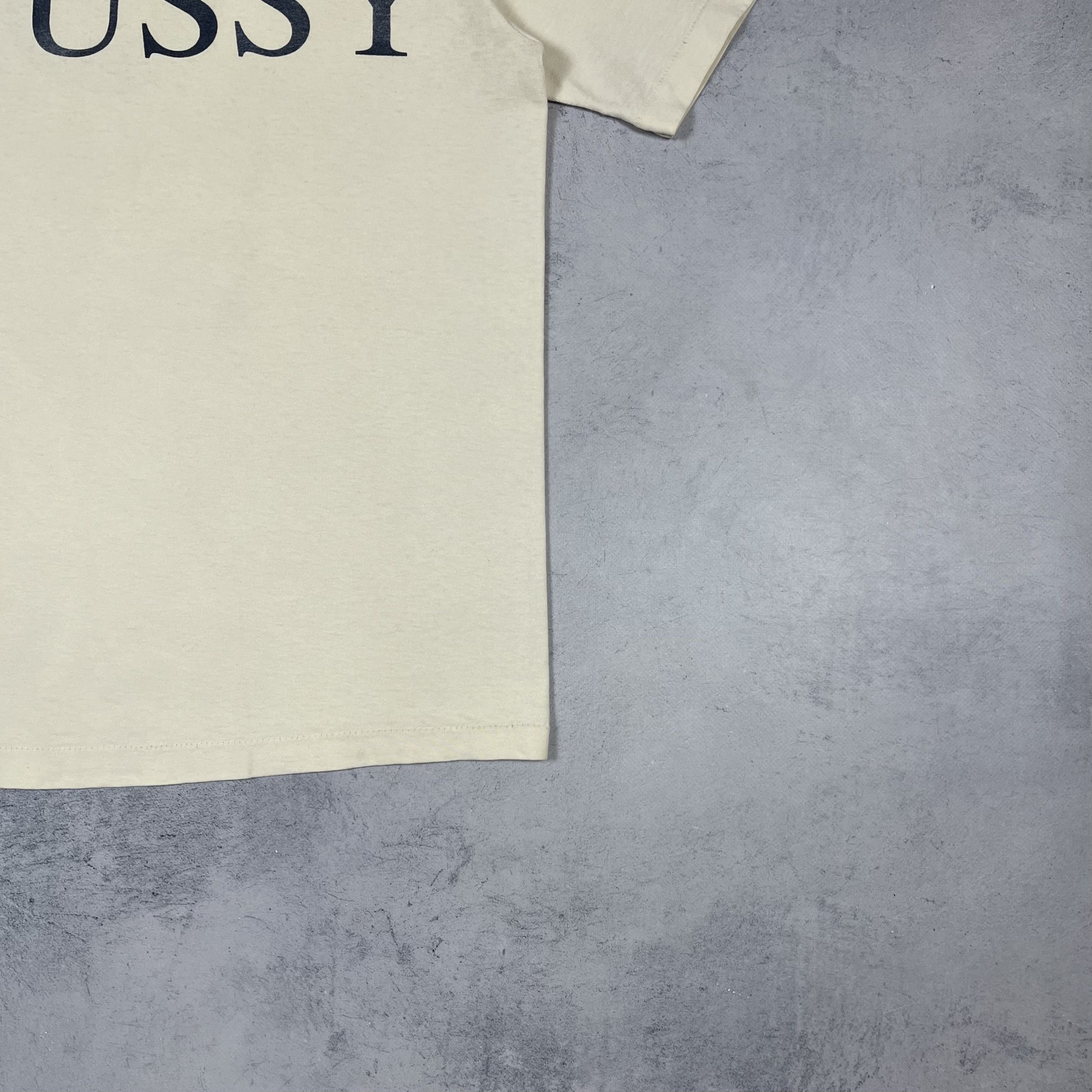 Stussy Vintage Stussy Y2K Big Logo T Shirt 80’s Size US M / EU 48-50 / 2 - 5 Thumbnail