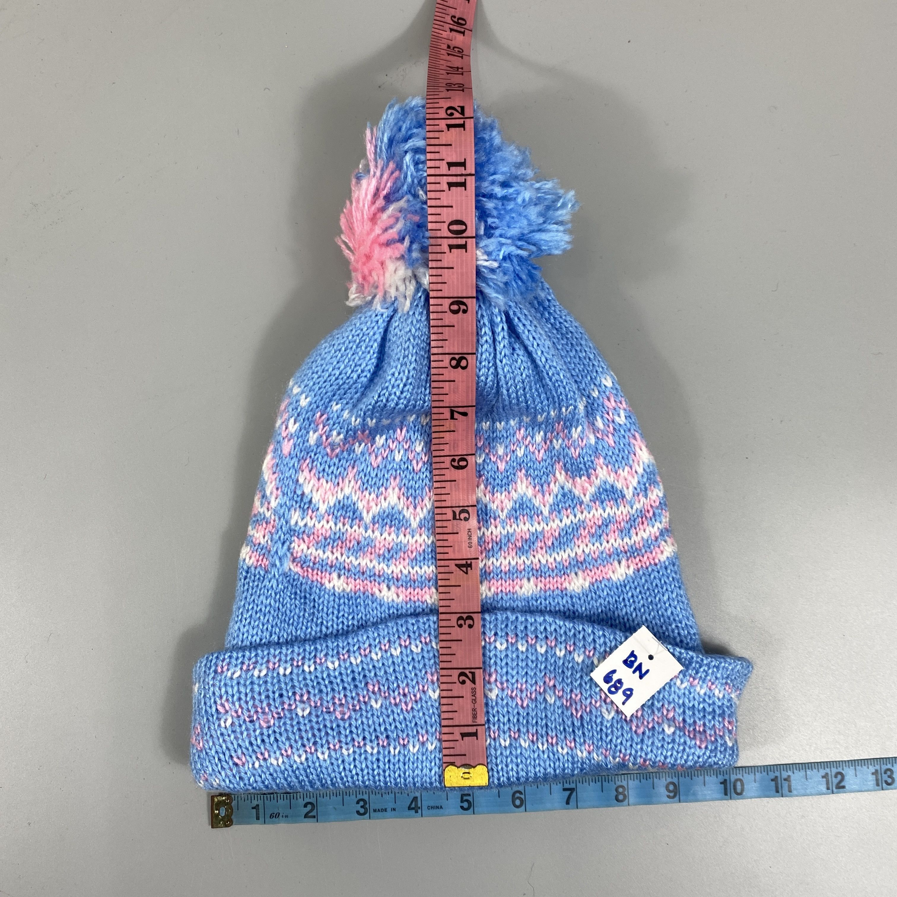 Japanese Brand Knitted Hat With Pompom -BN689 Size ONE SIZE - 5 Thumbnail
