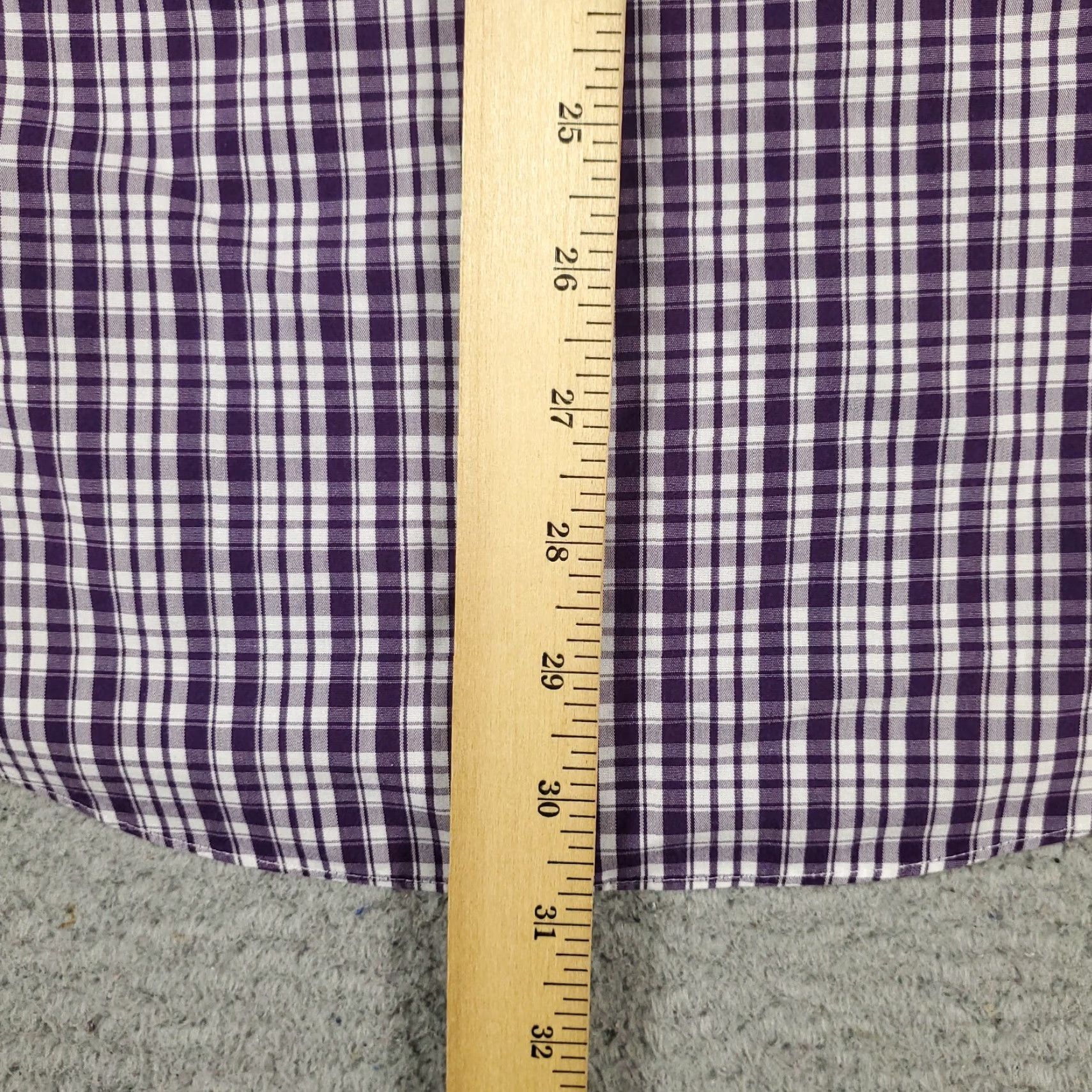 Brooks Brothers VINTAGE? No. Brooks Brothers Shirt Mens Large Purple Plaid Button-Up Long Sleeve - Classic Preppy Cotton Shirt Adult Large Purple Plaid Mens Size US L / EU 52-54 / 3 - 4 Thumbnail
