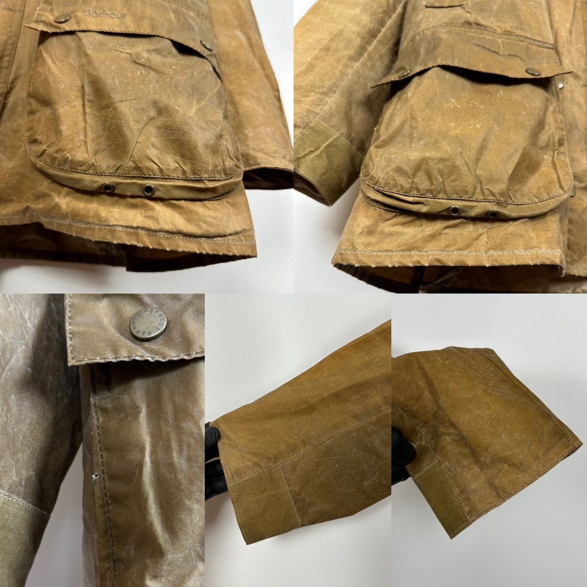 Barbour Barbour Lightweight Ashby Waxed Coat Jacket Size US S / EU 44-46 / 1 - 22 Thumbnail