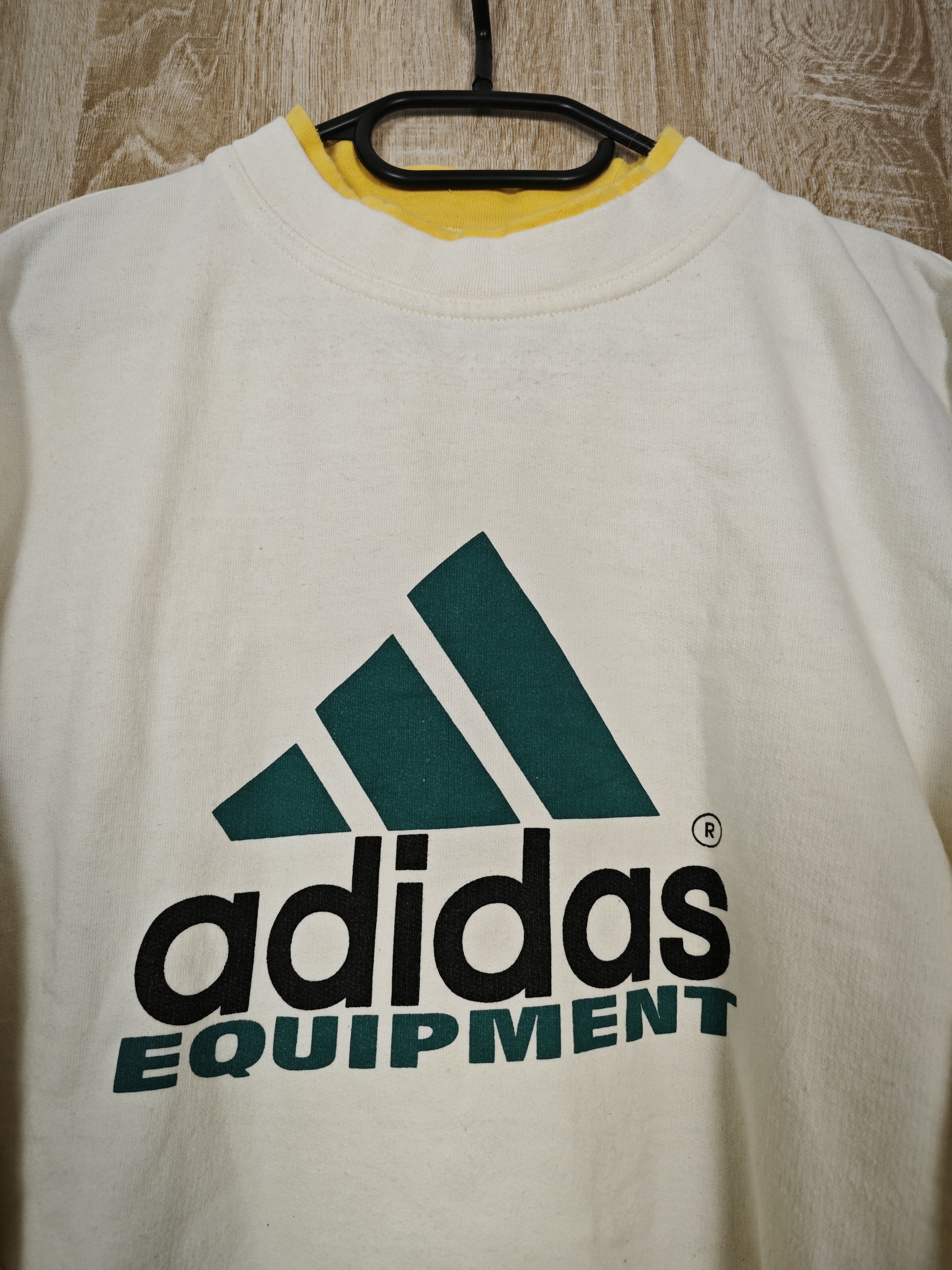 Adidas × Equipment Asidas Equipment vintage sweater Size US XL / EU 56 / 4 - 3 Thumbnail