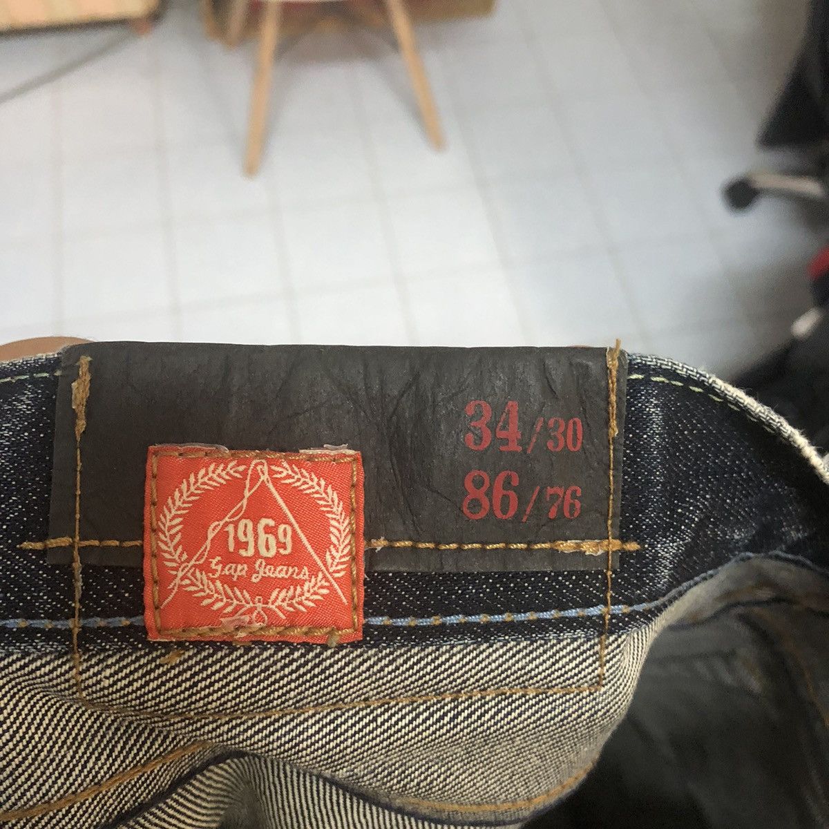 Gap DL Gap Blue Denim Pants #C296 Size US 34 / EU 50 - 20 Thumbnail