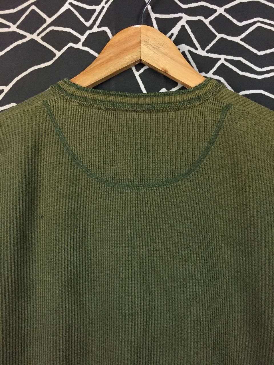 Uniqlo Uniqlo Authentic Original Wash Waffle Knit Henley Tee Size US XL / EU 56 / 4 - 6 Thumbnail