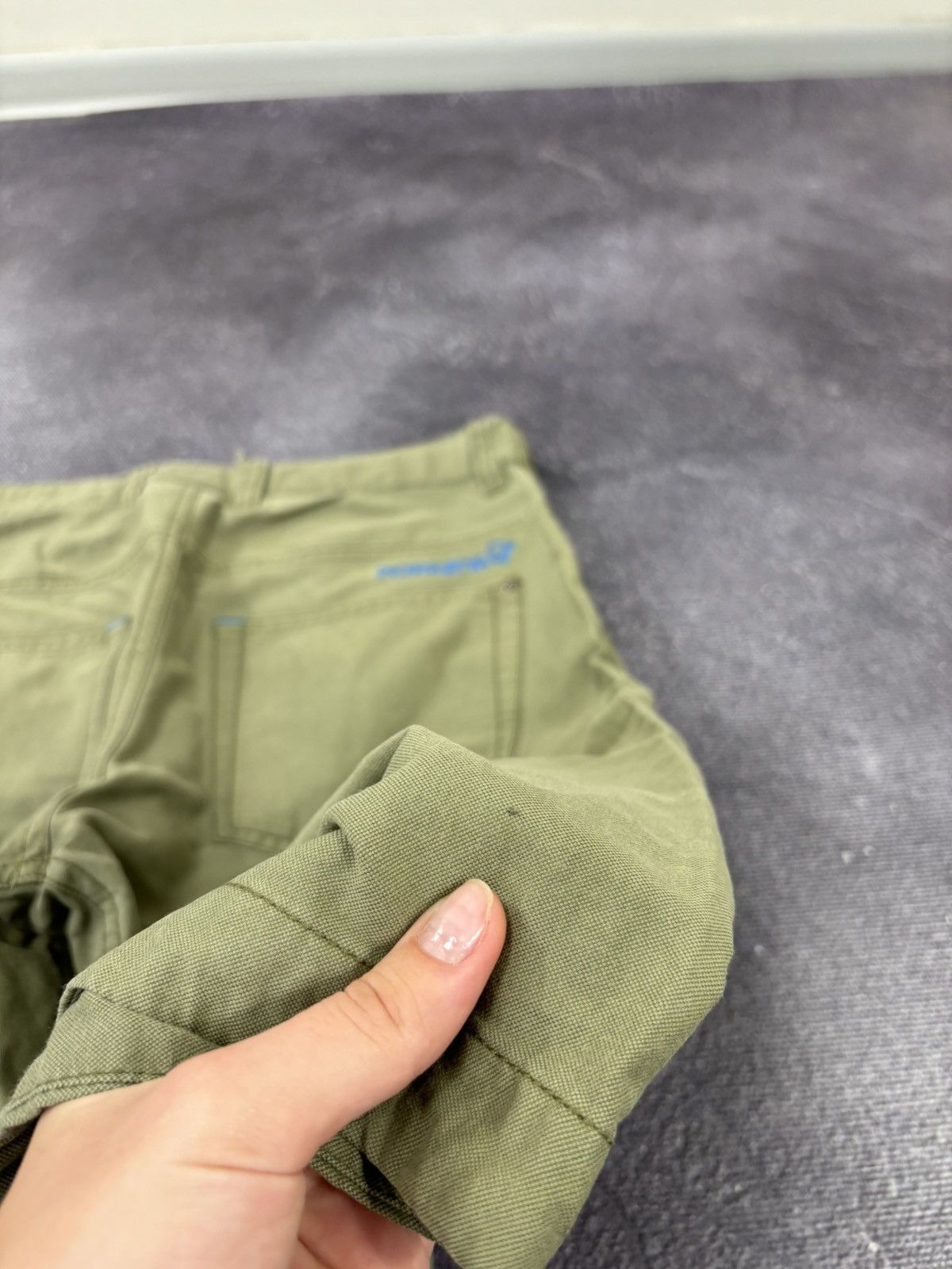 Norrona Norrona Men’s Falketind Olive Green Outdoor Cotton Shorts Size US 30 / EU 46 - 17 Thumbnail