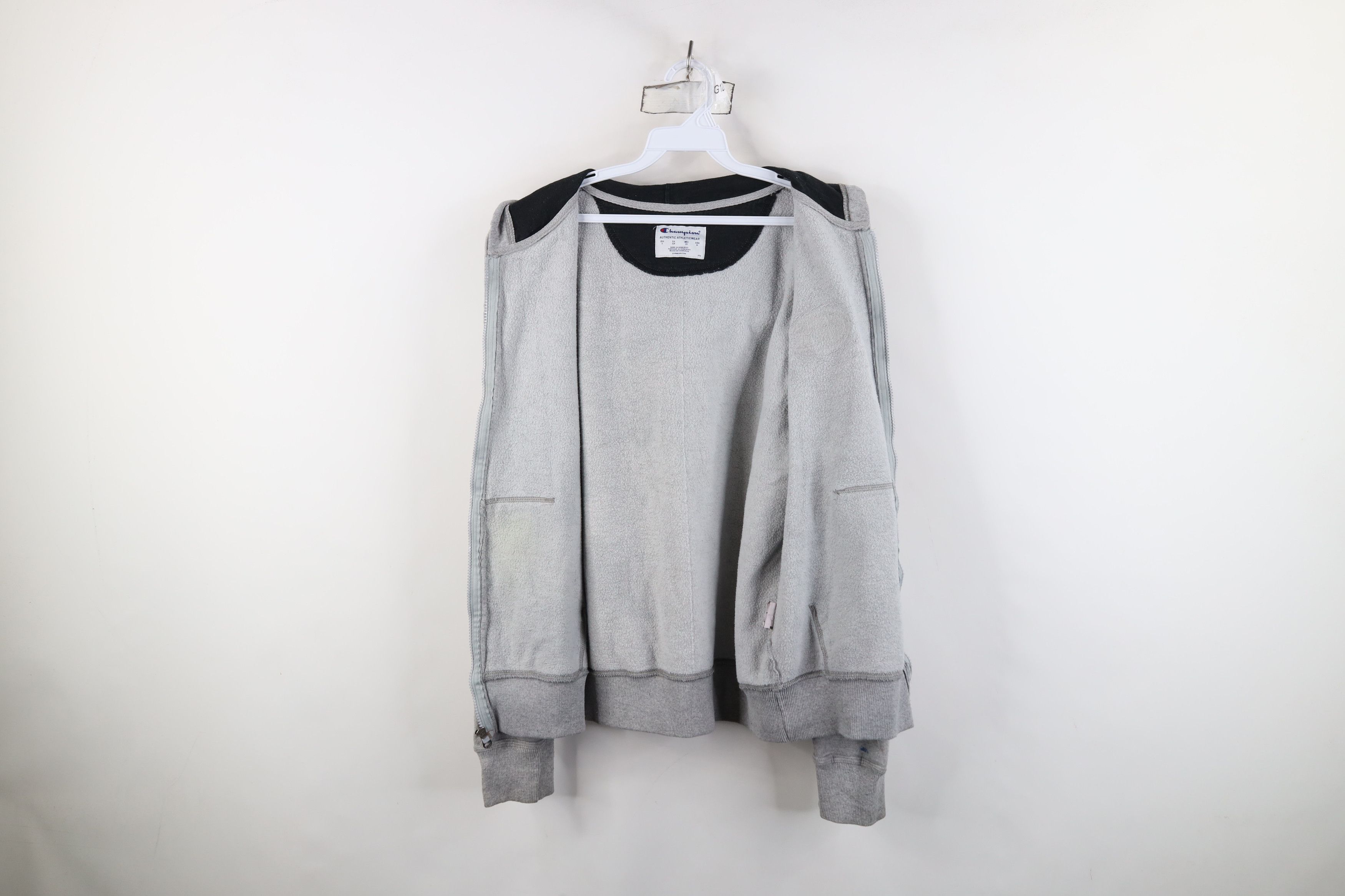 Champion Vintage Y2K Champion Full Zip Hoodie Sweatshirt Heather Gray Size US S / EU 44-46 / 1 - 10 Thumbnail