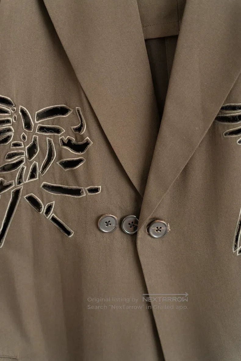 Yohji Yamamoto YOHJI YAMAMOTO Flower and Youth Hollow Out Overcoat Size US M / EU 48-50 / 2 - 5 Thumbnail