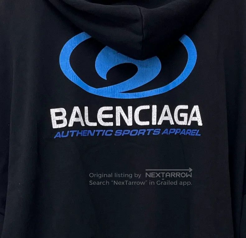 Balenciaga Balenciaga Shirt Sweatshirt Hybrid Size US XL / EU 56 / 4 - 3 Thumbnail