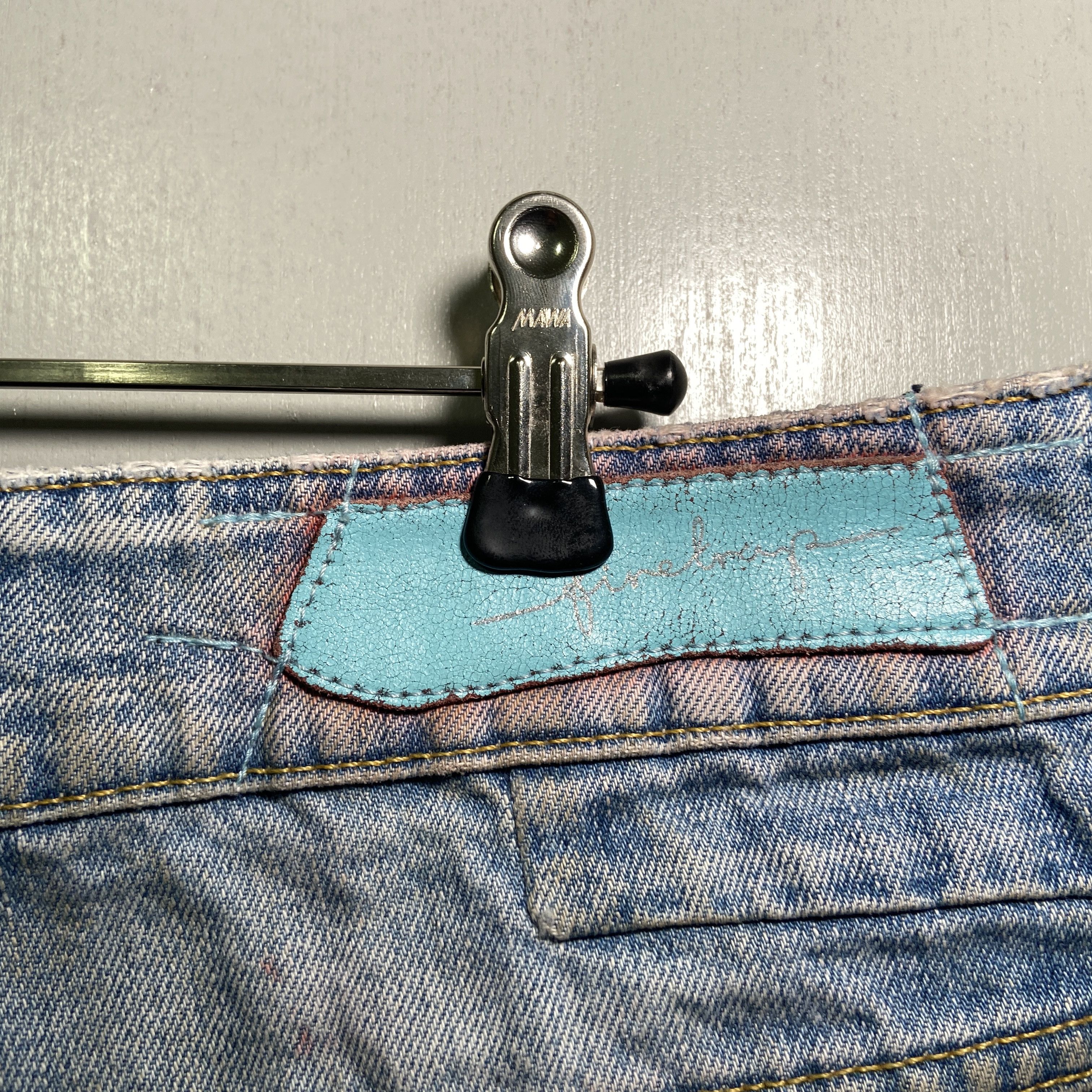 Firetrap × If Six Was Nine Firetrap Extreme Vintage Wash Sashiko Jeans Size US 32 / EU 48 - 10 Thumbnail