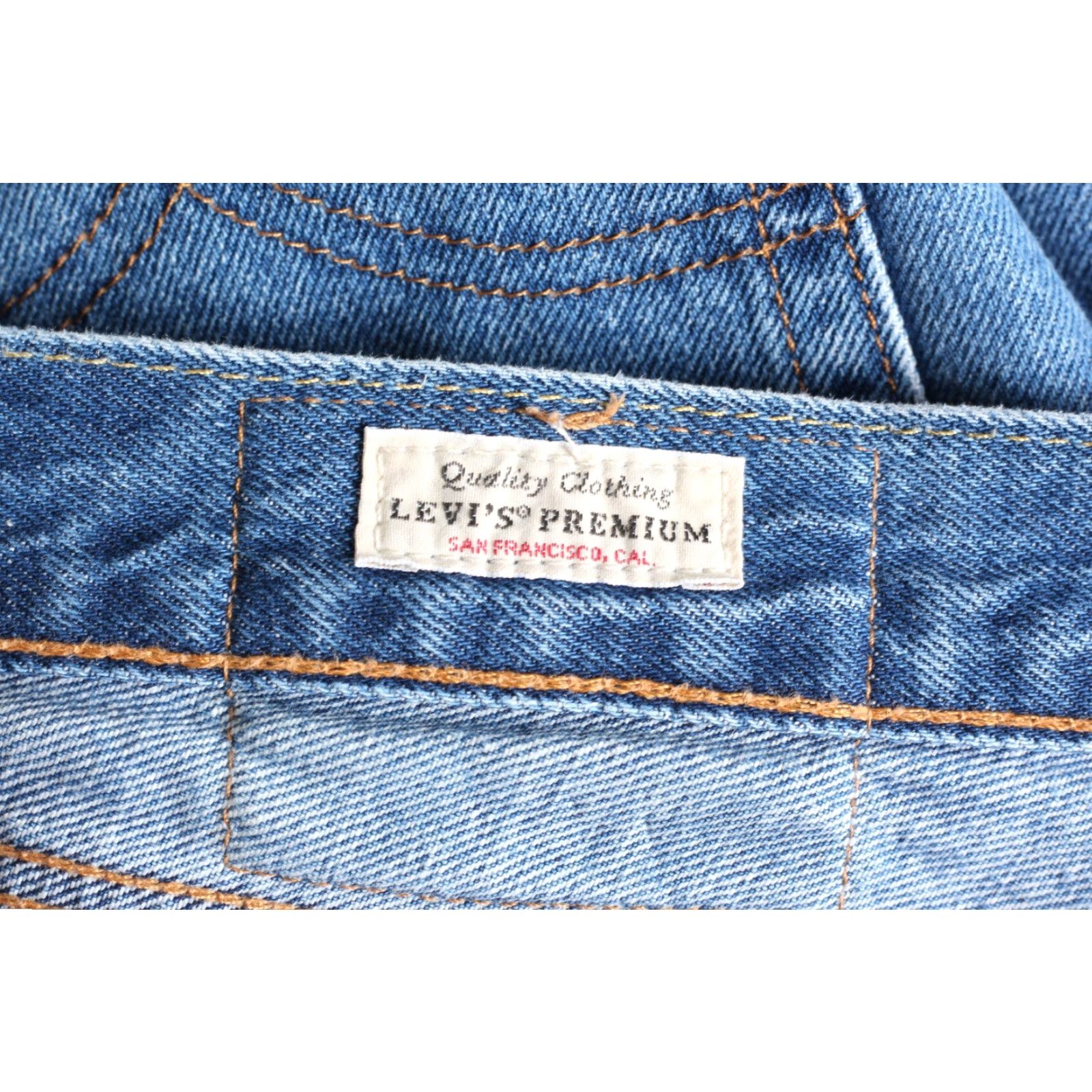 Levi's VINTAGE LEVI’S 551Z PREMIUM Big E Authentic Straight Jeans Men W28 L30 DZ7036 Size US 28 / EU 44 - 7 Thumbnail