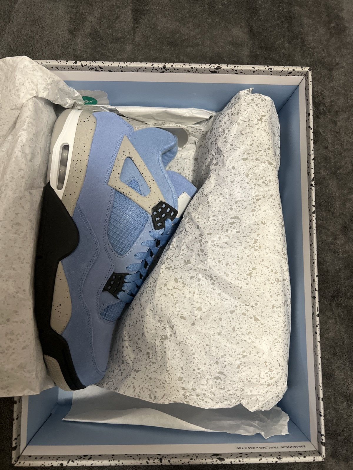 Jordan Brand University Blue 4 Size US 12 / EU 45 - 1 Thumbnail