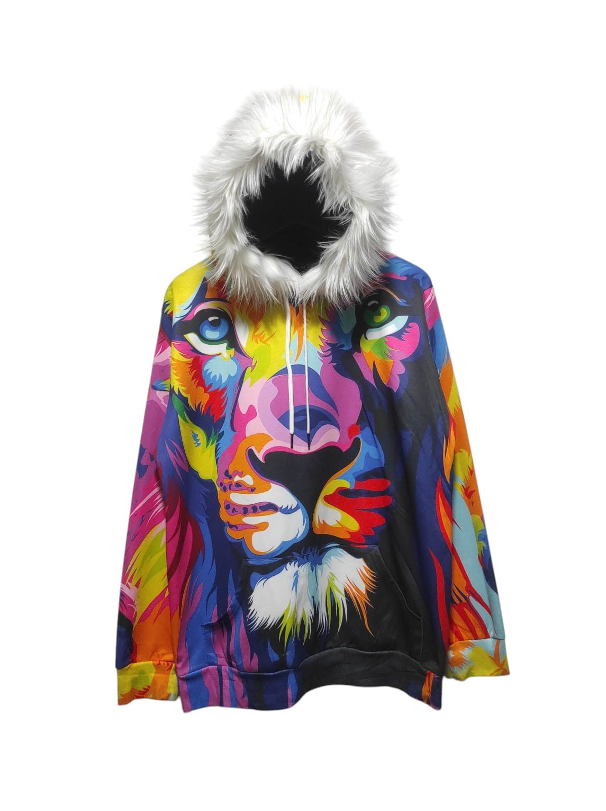 Hysteric Glamour Mr.Bao Long & Miss.Go Leon Fur Hoodie IfSixWasNine LGB style Size US L / EU 52-54 / 3 - 1 Thumbnail