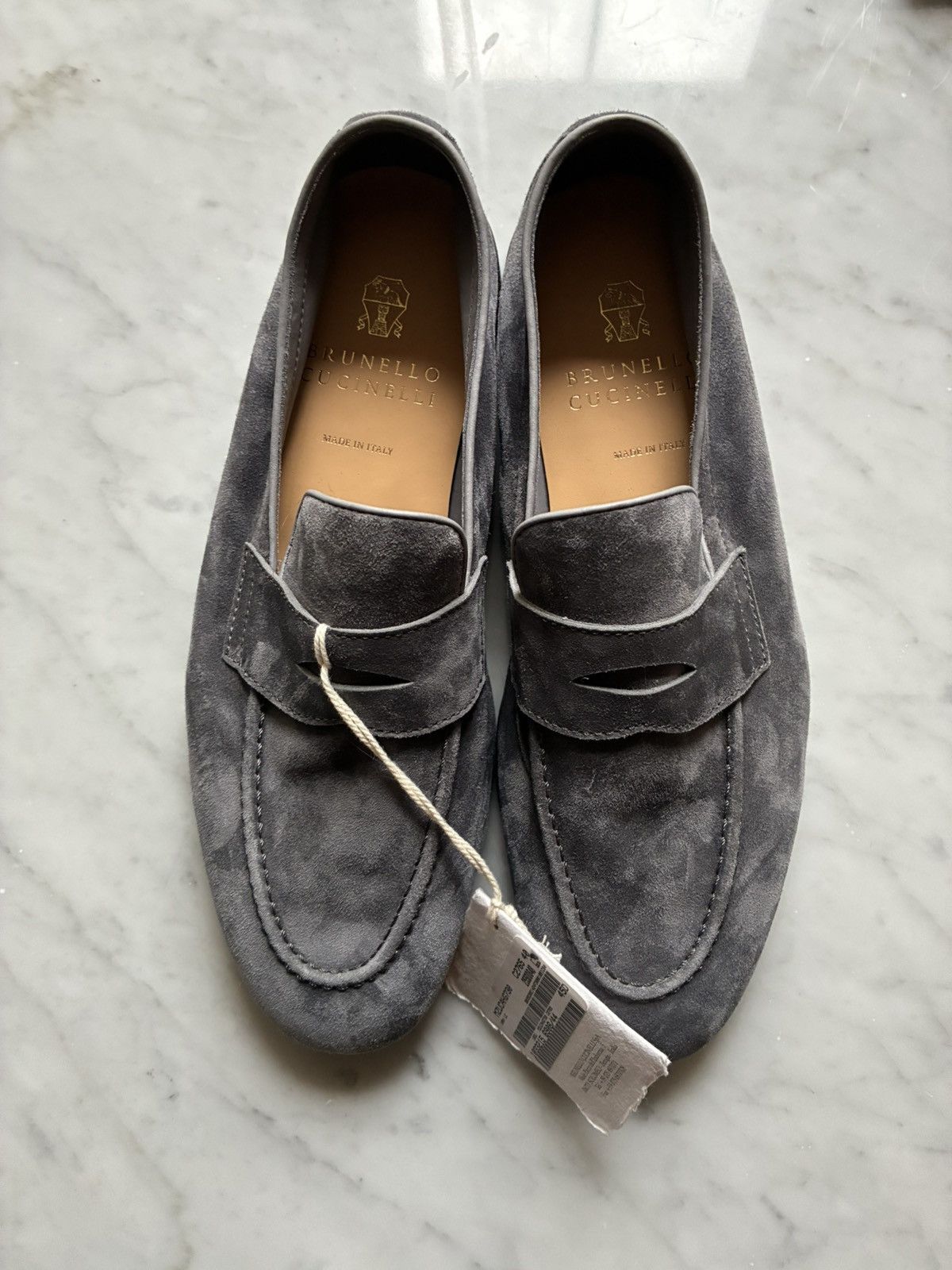 Brunello Cucinelli Brunello Cucinelli Suede Loafers Size US 7 / EU 40 - 1 Thumbnail