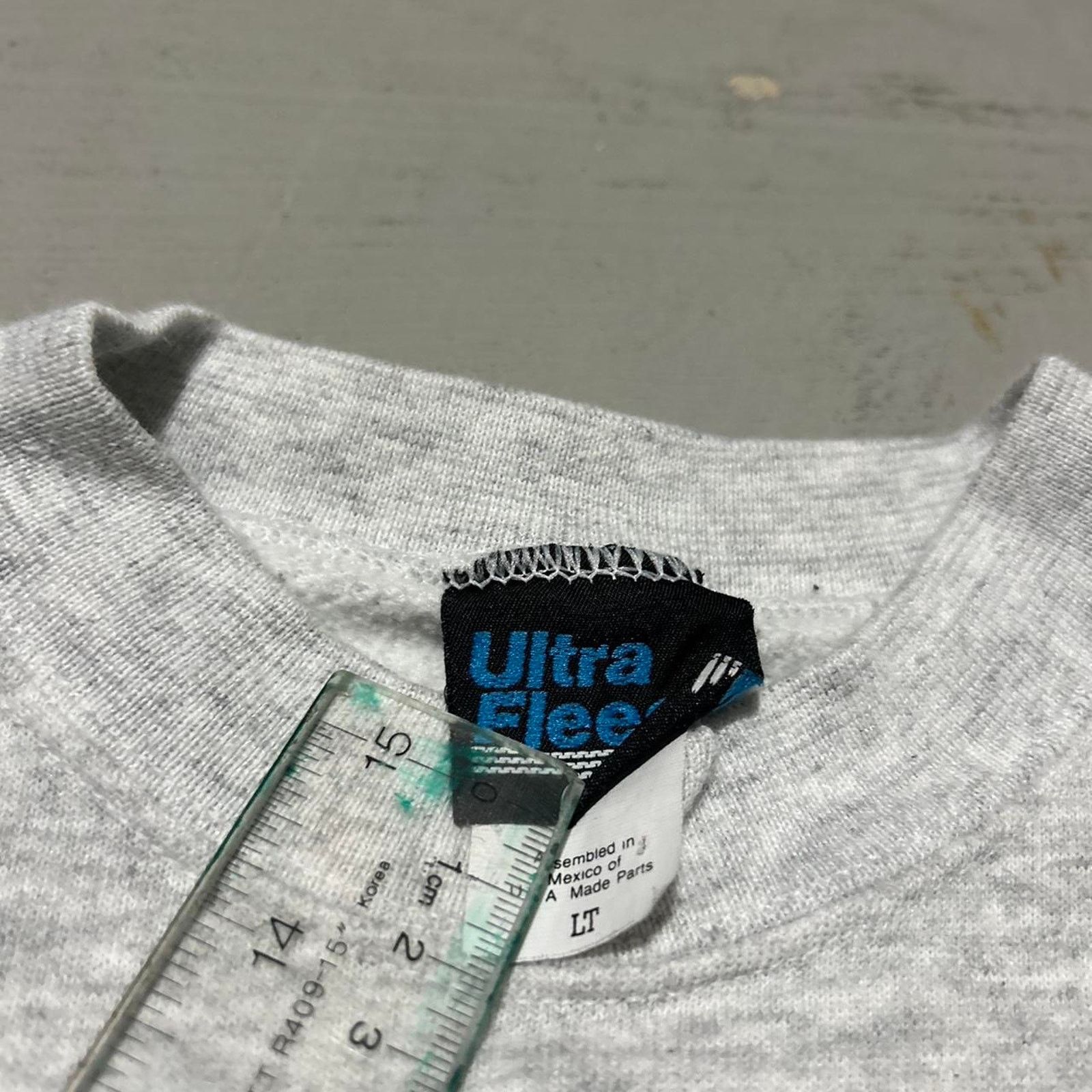 Other Big Tag Grey Ultra Fleece Vintage Essential Blank Sweatshirt Size US L / EU 52-54 / 3 - 4 Thumbnail