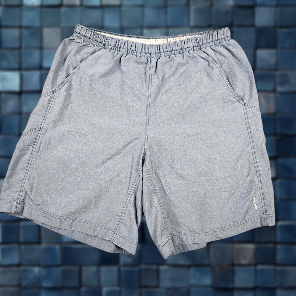 Patagonia Patagonia Men’s Trunks Outdoor Lifeguard Surfing M Gray Lined Bottom Regular Size M Mens Size US 31 - 1 Thumbnail