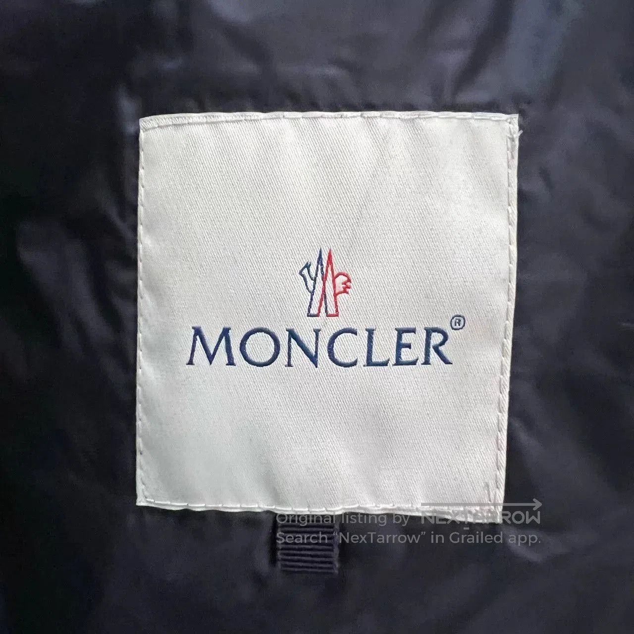 Moncler moncler embroidered down vest sleeveless gray. Size US XXS / EU 40 - 3 Thumbnail