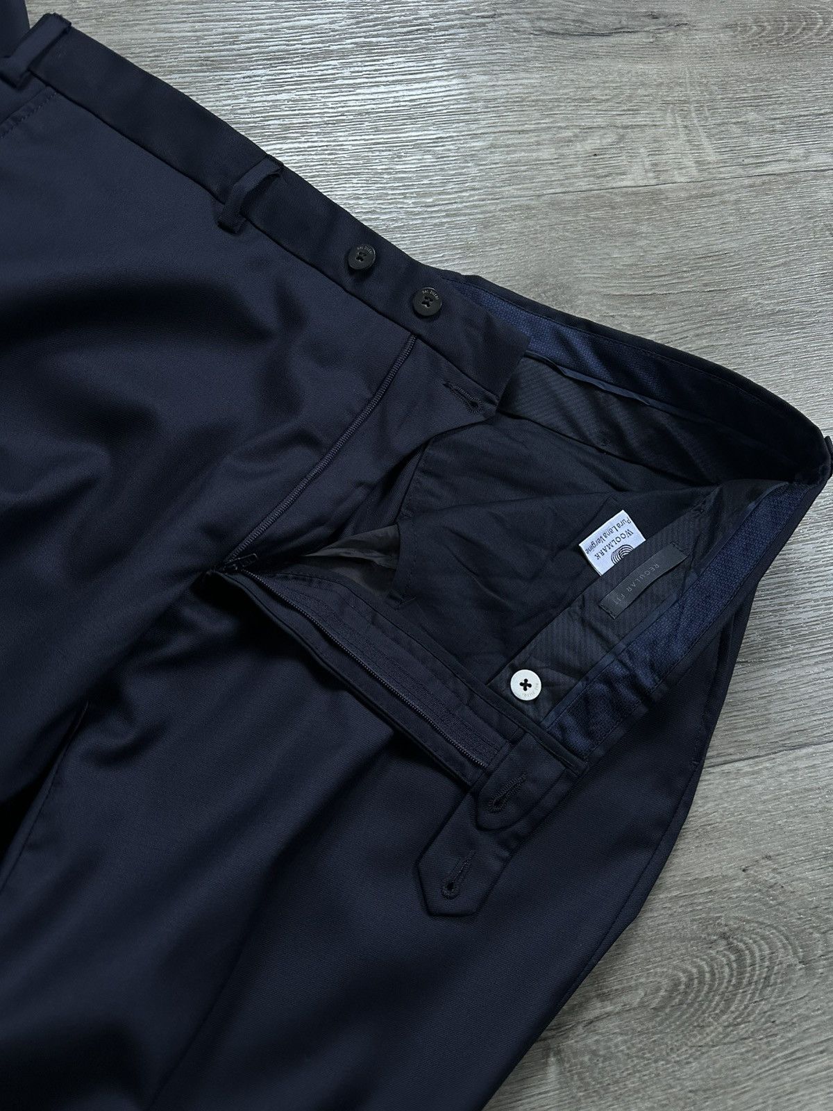 Pal Zileri 🫧 PAL ZILERI WOOL PANTS LUXURY MADE IN ITALY NEW Size US 34 / EU 50 - 12 Thumbnail