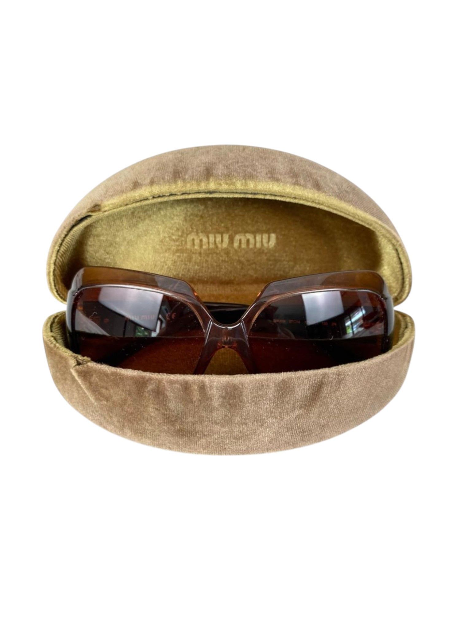 Miu Miu Miu Miu Glam SMU03I Oversized Square Sunglasses Size ONE SIZE - 14 Thumbnail