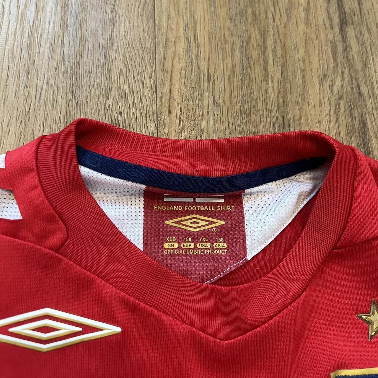Umbro 2006-08 England Home Umbro Football Shirt y2k 2000s Size US S / EU 44-46 / 1 - 4 Thumbnail