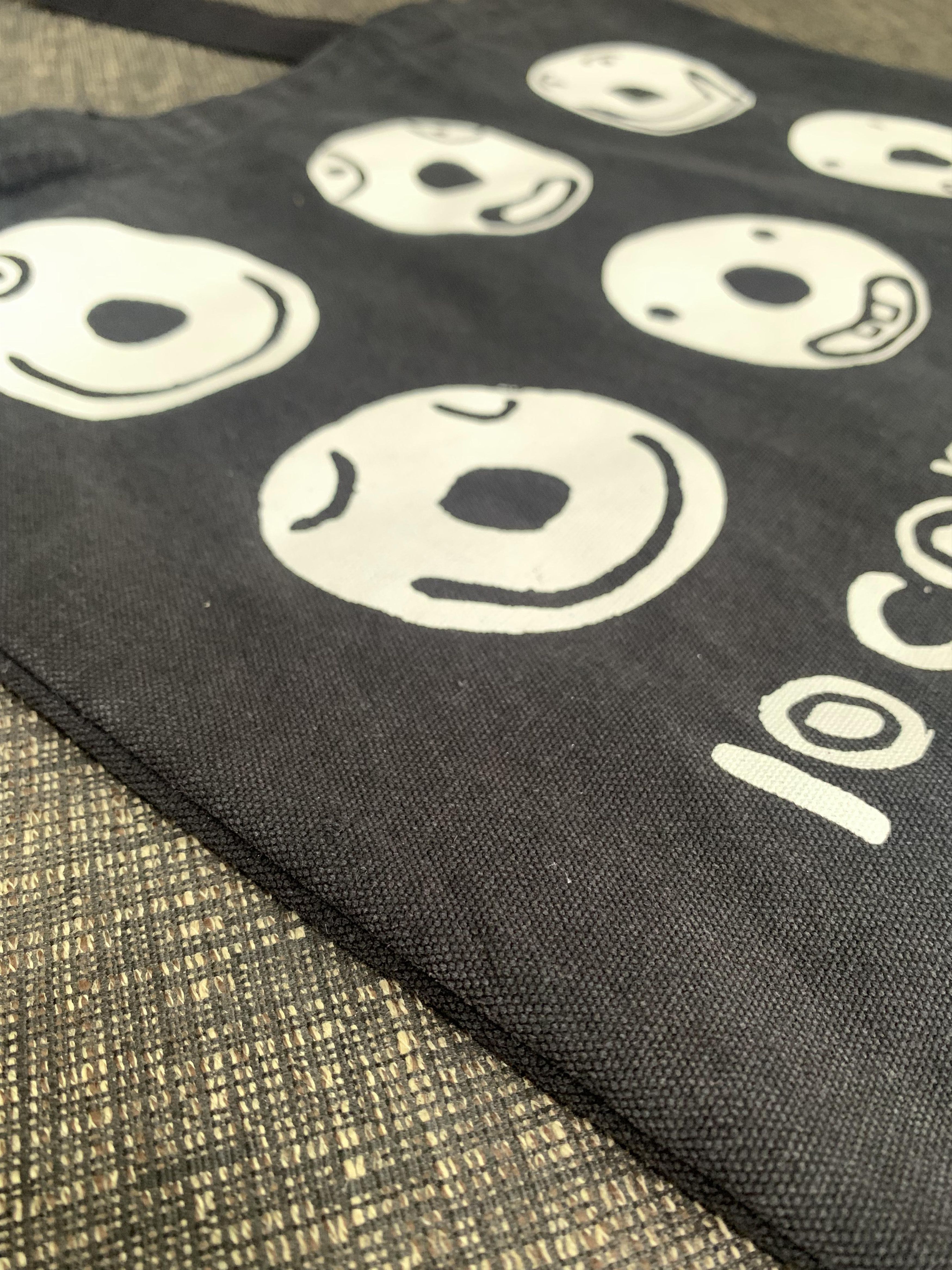 10 Corso Como 10 Corso Como Milan Smiley Doodle Tote Bag Kris Ruhs Design Size ONE SIZE - 5 Thumbnail