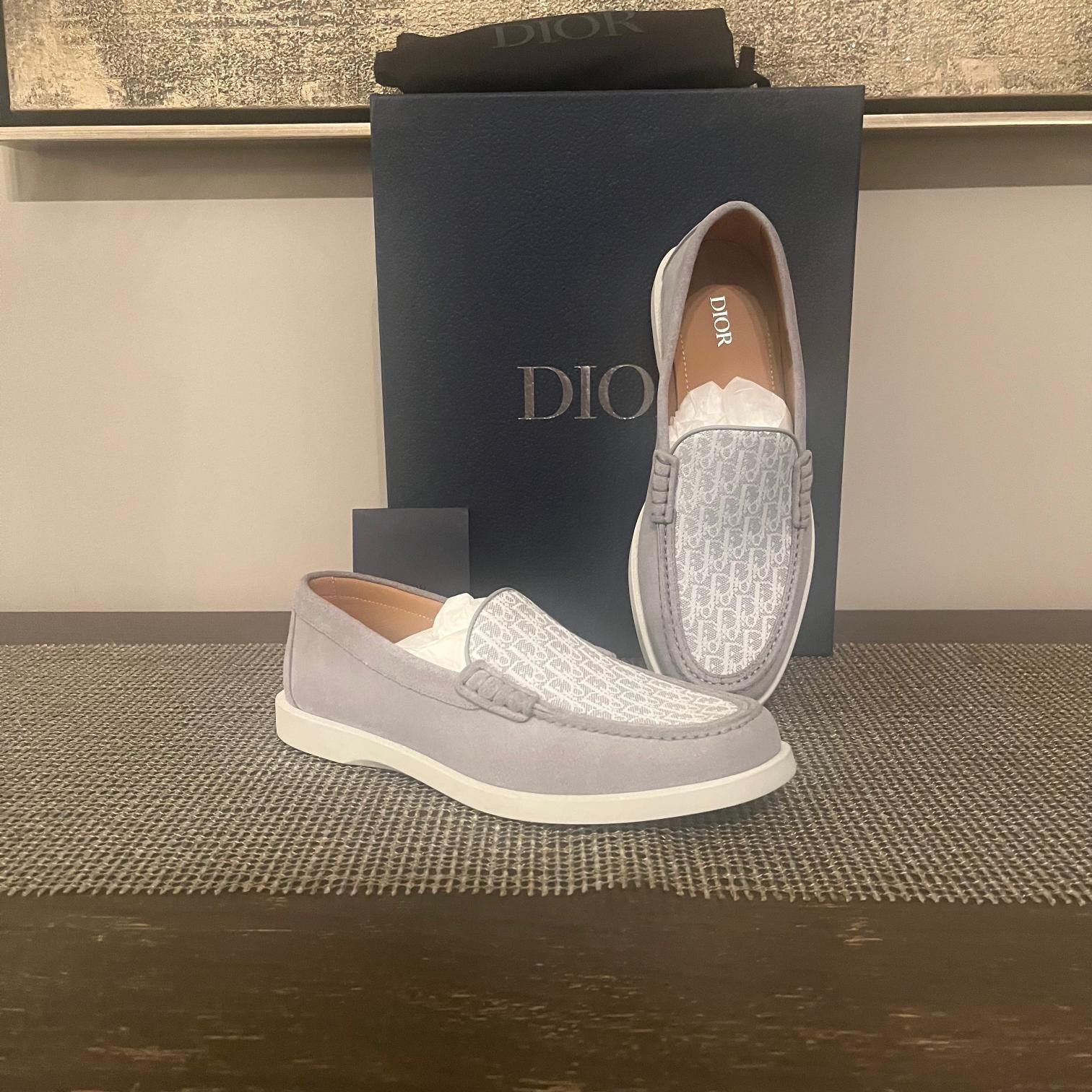 Dior o1rshd1 Grainville Loafer in Grey Size US 7.5 / EU 40-41 - 14 Thumbnail
