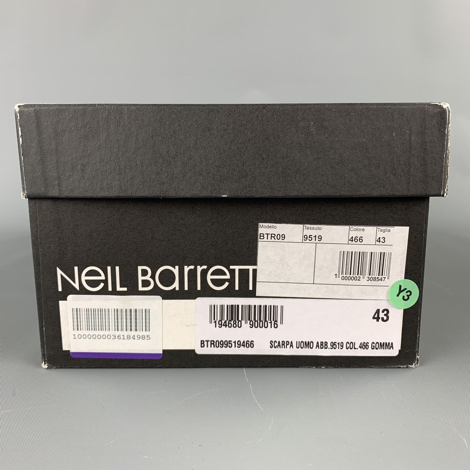 Neil Barrett NEIL BARRETT Size 10 Navy Suede Lace Up Sneakers Size US 10 / EU 43 - 8 Thumbnail