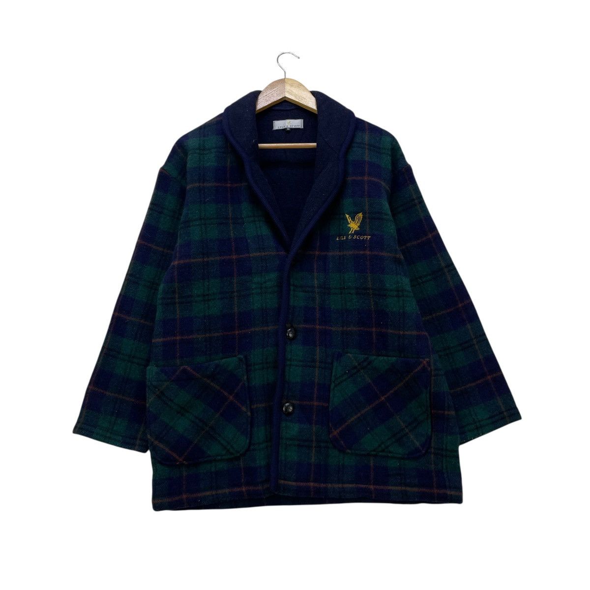 Lyle & Scott Vintage Lyle And Scott Plaid Tartan Jacket Size US M / EU 48-50 / 2 - 1 Thumbnail