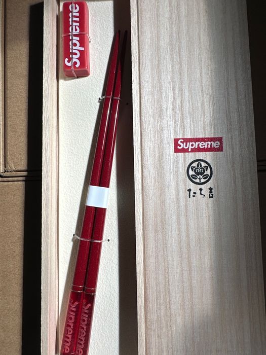 Supreme Supreme Chopstick Set (red) | Grailed