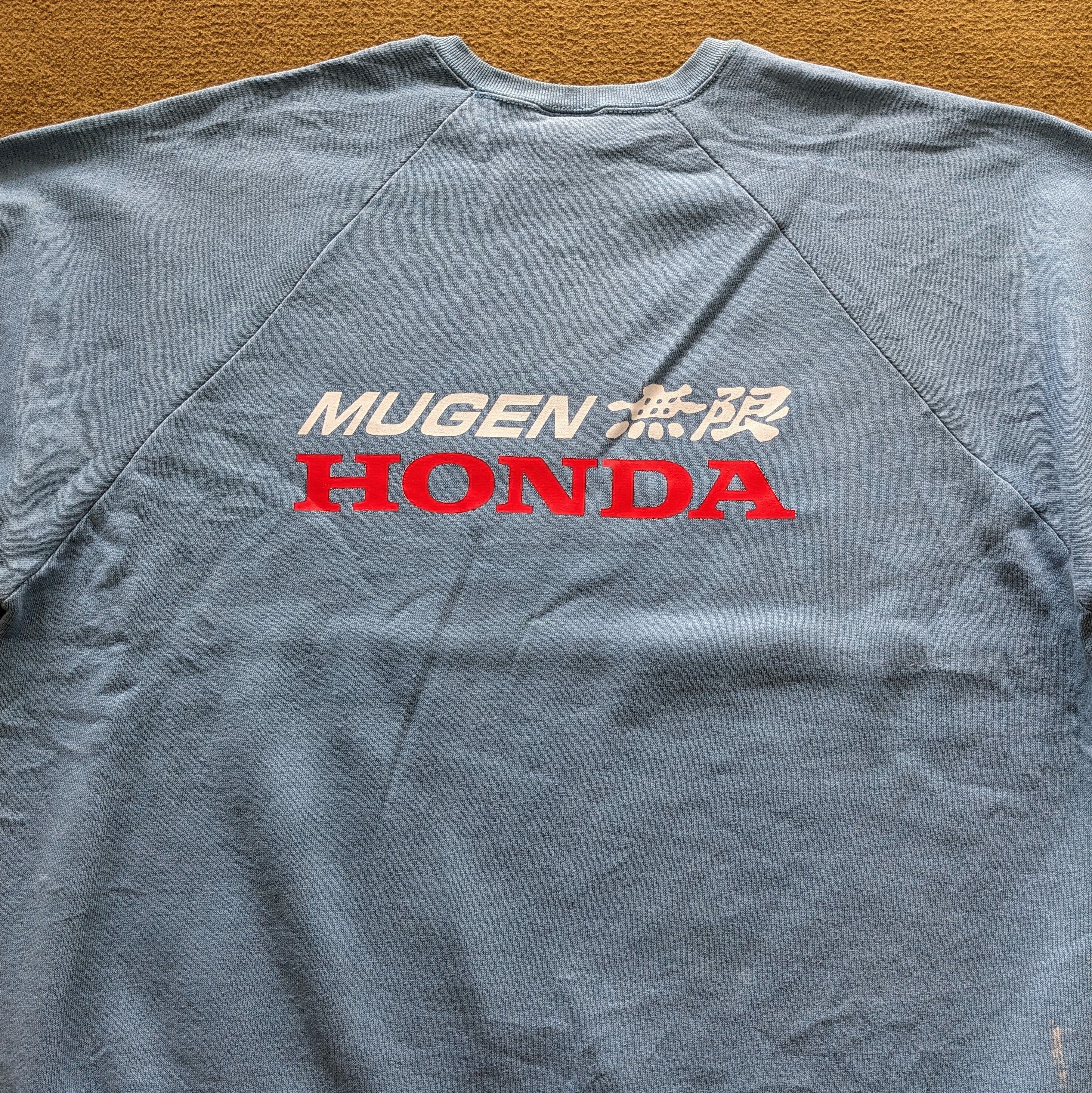Vintage Vintage MUGEN HONDA Racing Custom Sweatshirt Size US XL / EU 56 / 4 - 2 Thumbnail