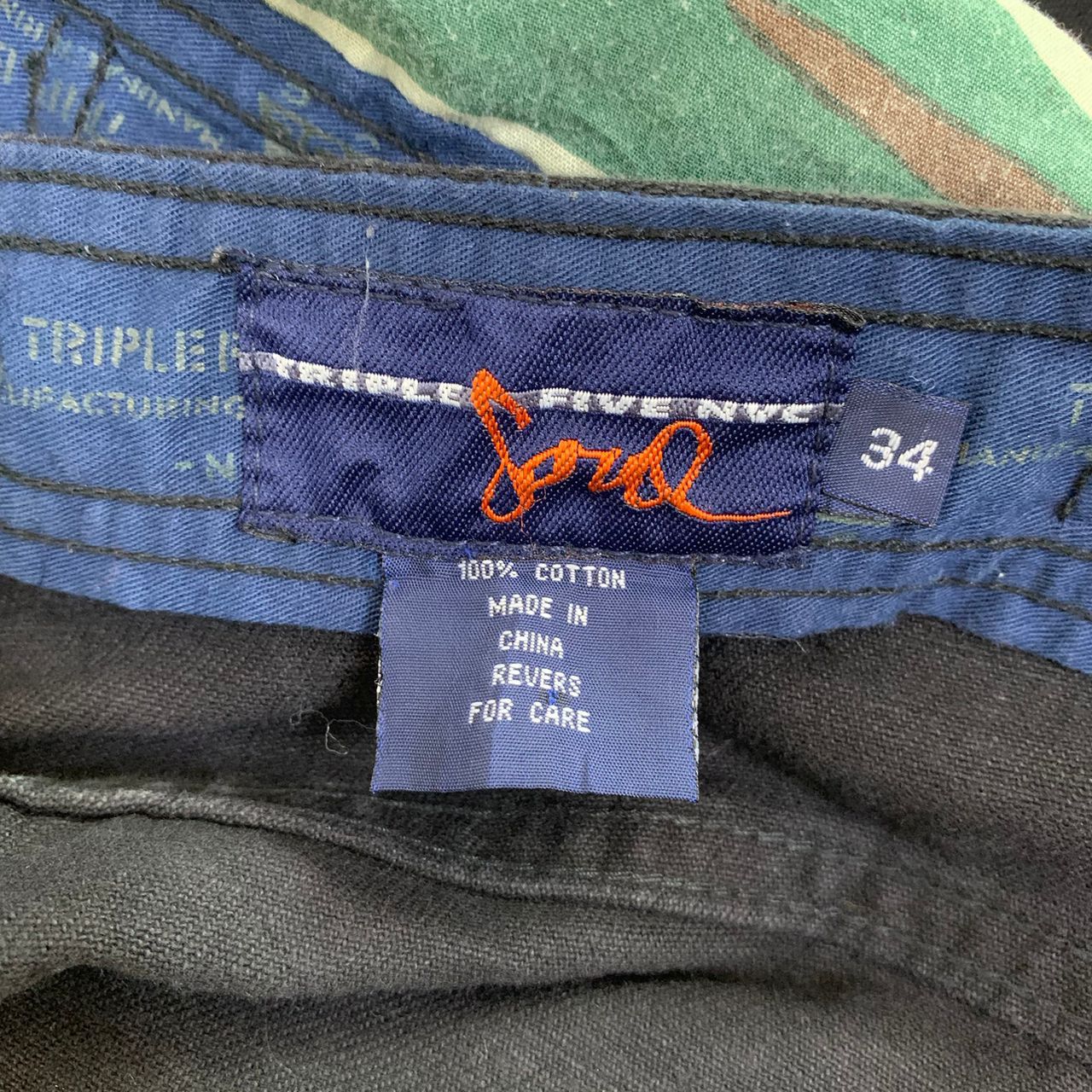 Triple 5 Soul × Vintage Triple 5 Soul Triple 5 Soul NYC Baggy Hiphop Carpenter Size US 33 - 9 Thumbnail