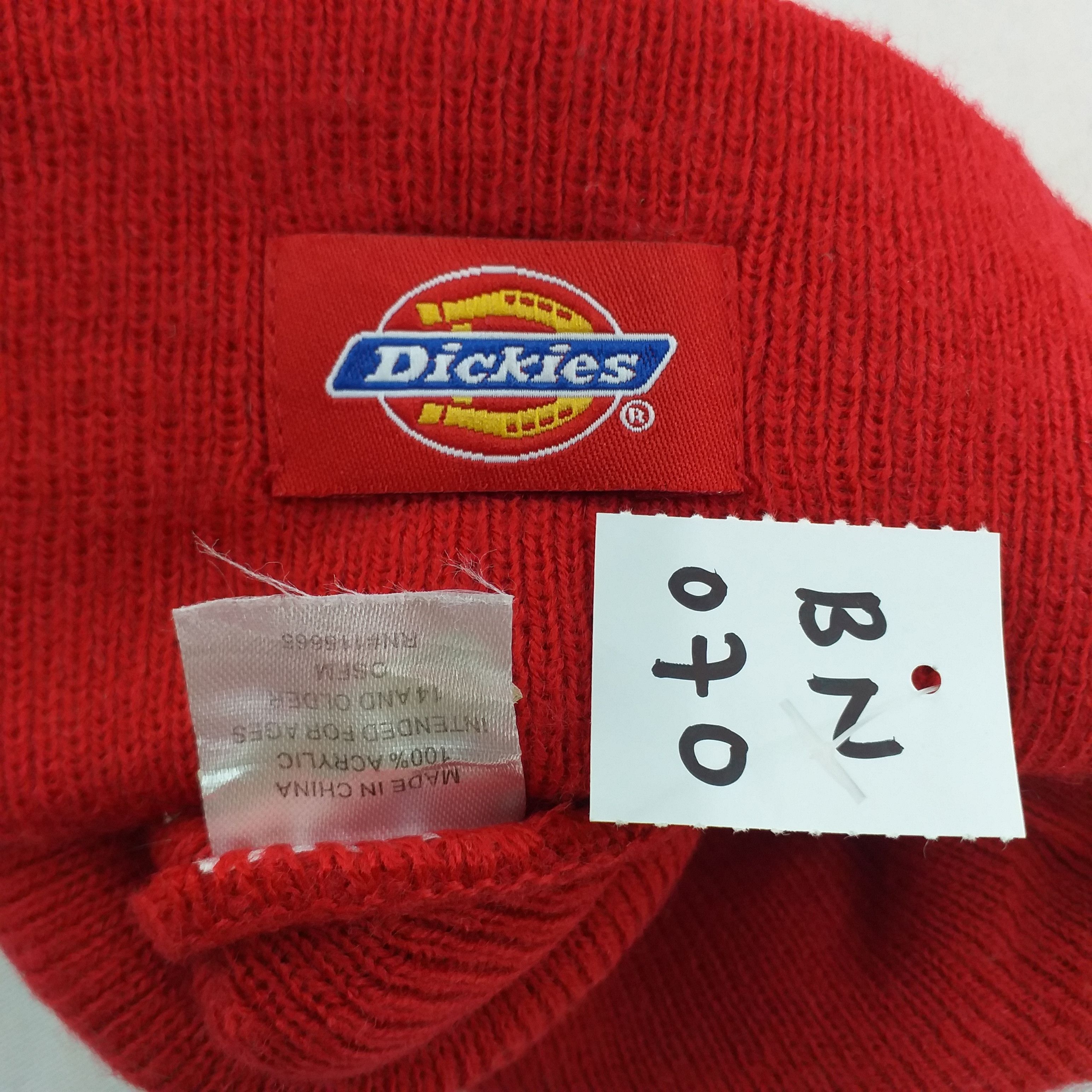 Japanese Brand Red Dickies Snow Cap Hat Beanie -BN070 Size ONE SIZE - 4 Thumbnail
