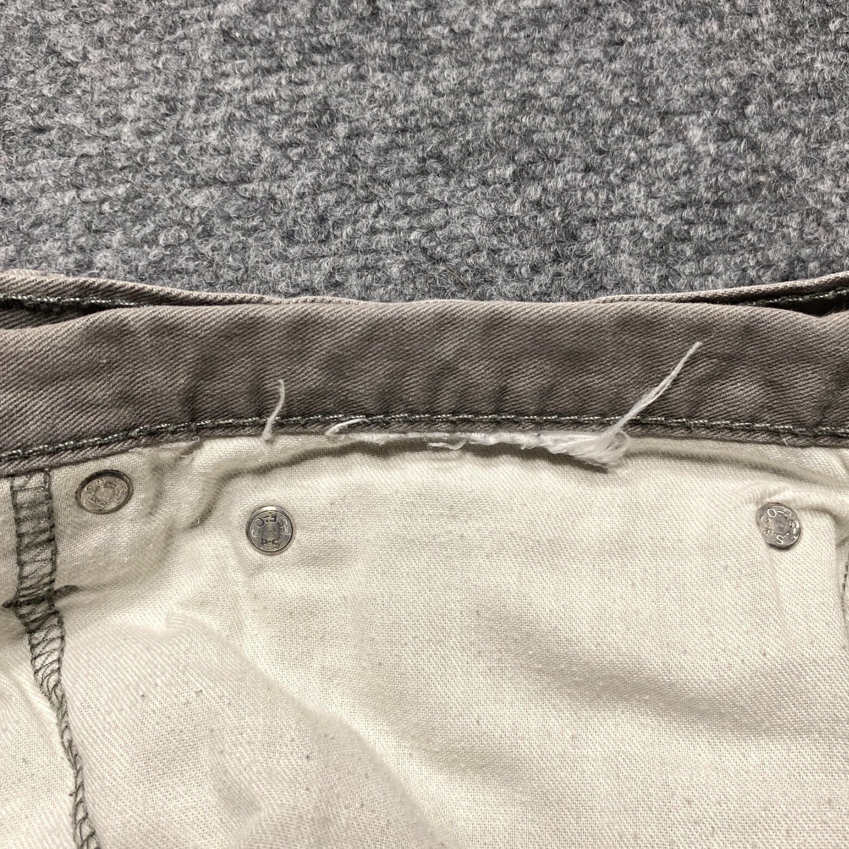 Levi's Levi's 502 Regular Taper Jeans Mens 38x30 Tan Regular Zip Fly Khaki Cotton Blend Denim 5-Pocket Usa Western Workwear Classic Mens Size US 38 / EU 54 - 7 Thumbnail