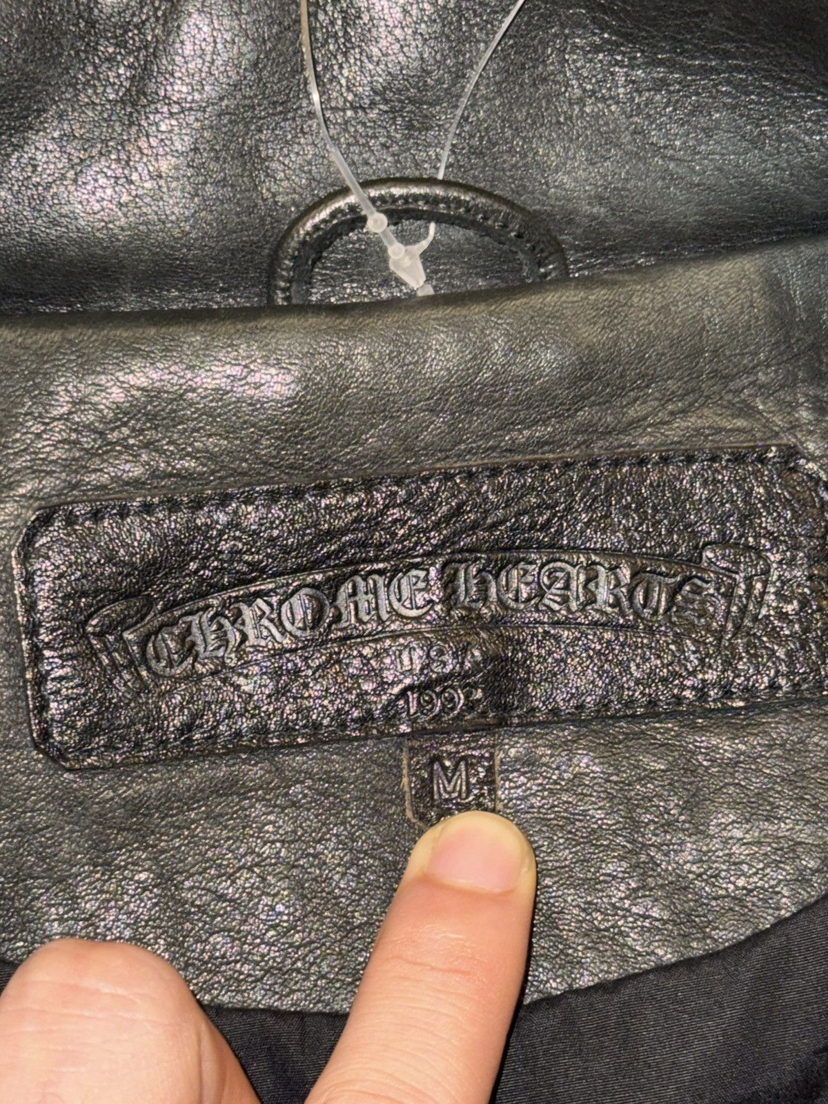 Chrome Hearts Chrome Hearts OG 90s Leather Jacket Size US M / EU 48-50 / 2 - 5 Thumbnail