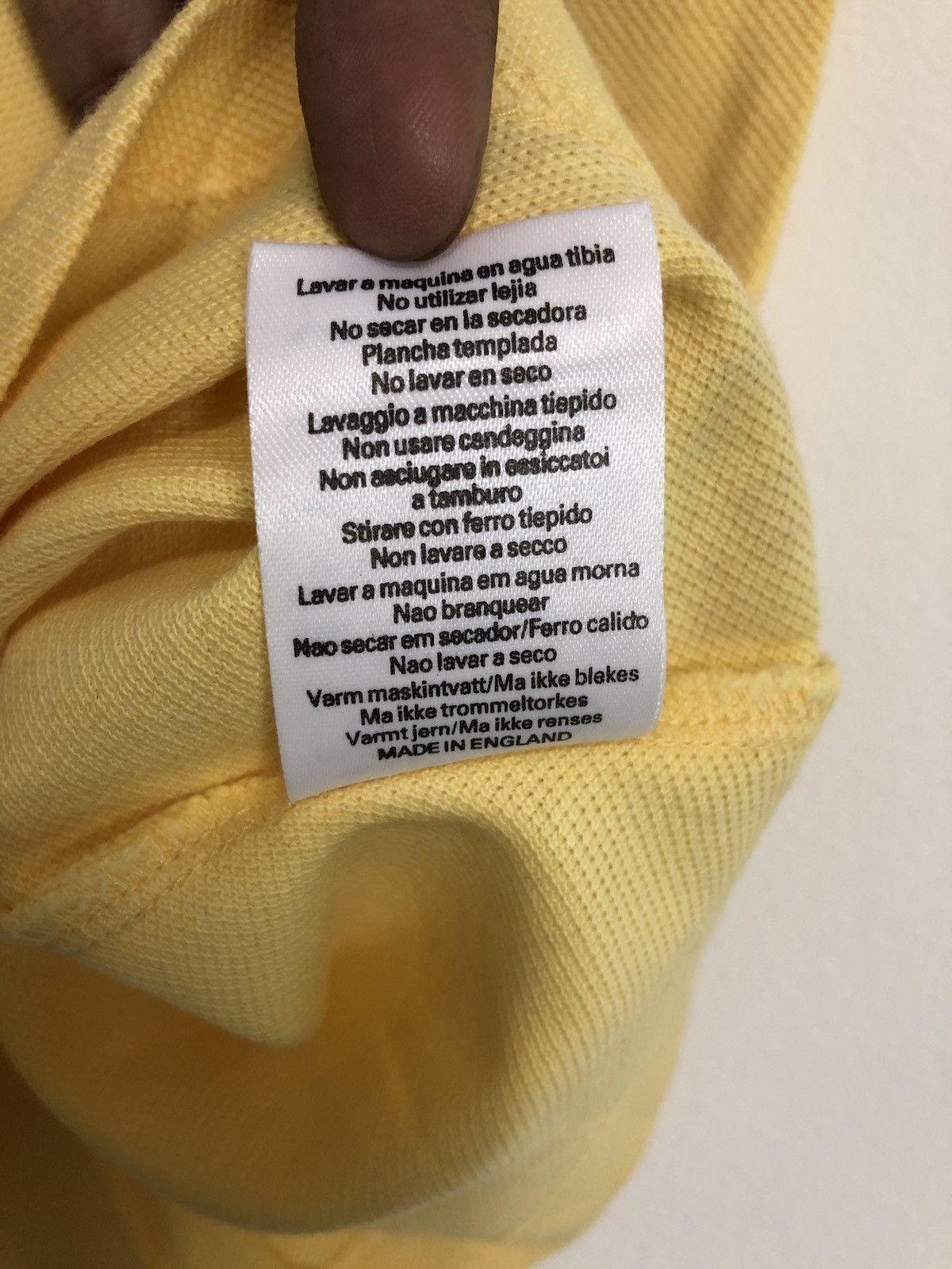 Burberry Vintage Burberrys Polo Shirt Made in England Size US M / EU 48-50 / 2 - 5 Thumbnail