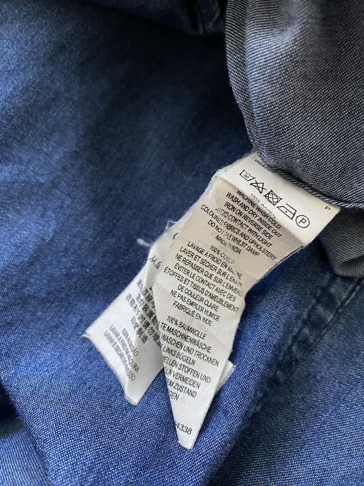 YMC You Must Create denim style ls shirt YMC Size US S / EU 44-46 / 1 - 4 Thumbnail
