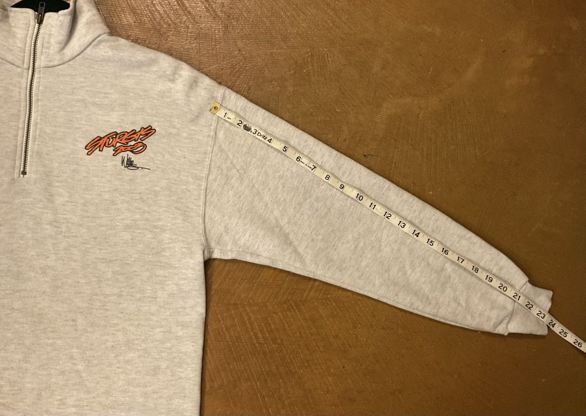Harley Davidson Harley-Davidson Light Gray Zip-Up Sweater Size US M / EU 48-50 / 2 - 5 Thumbnail