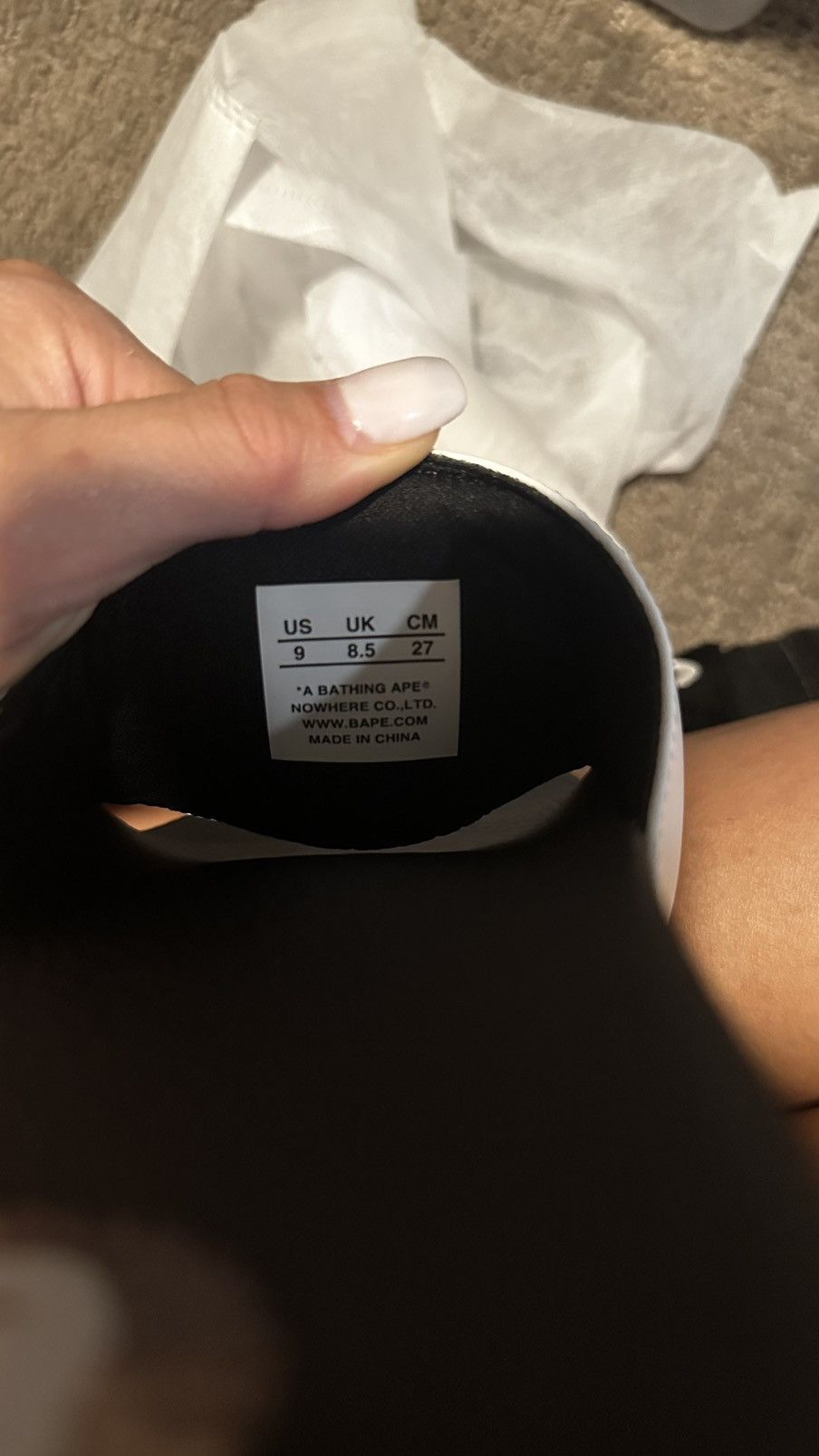 Bape Bapesta Slides Size US 9 / EU 42 - 2 Thumbnail