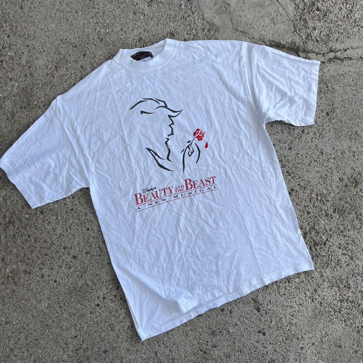 Cartoon Network × Japanese Brand × Vintage Vintage Beauty and The Beast t shirt /Anime Akira Naruto Size US M / EU 48-50 / 2 - 2 Thumbnail