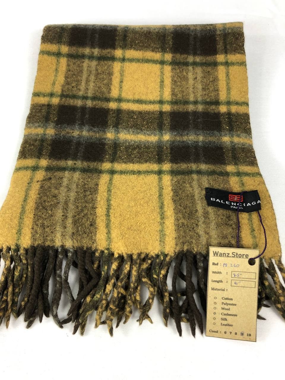 Vintage Balenciaga Scarf / Muffler / Neckwear FS260 Size ONE SIZE - 5 Thumbnail