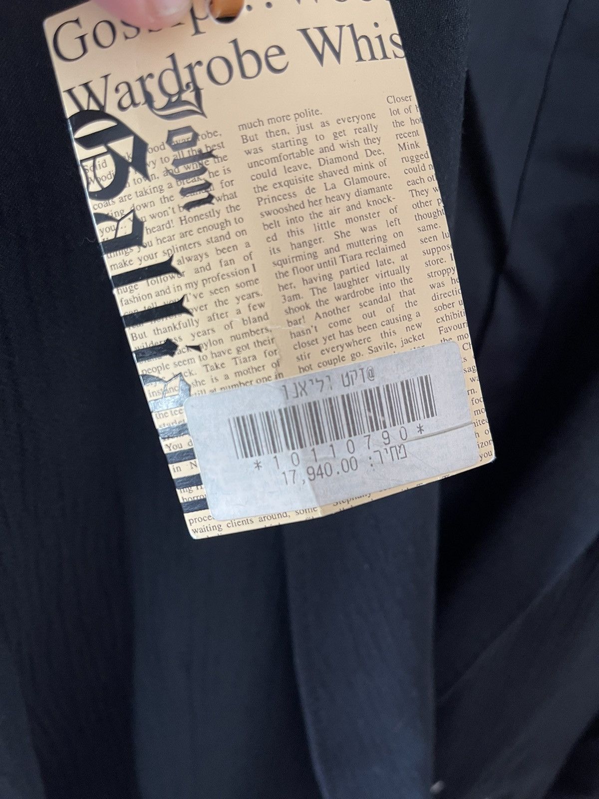 John Galliano John Galliano Embroidered Blazer Size 54R - 10 Thumbnail