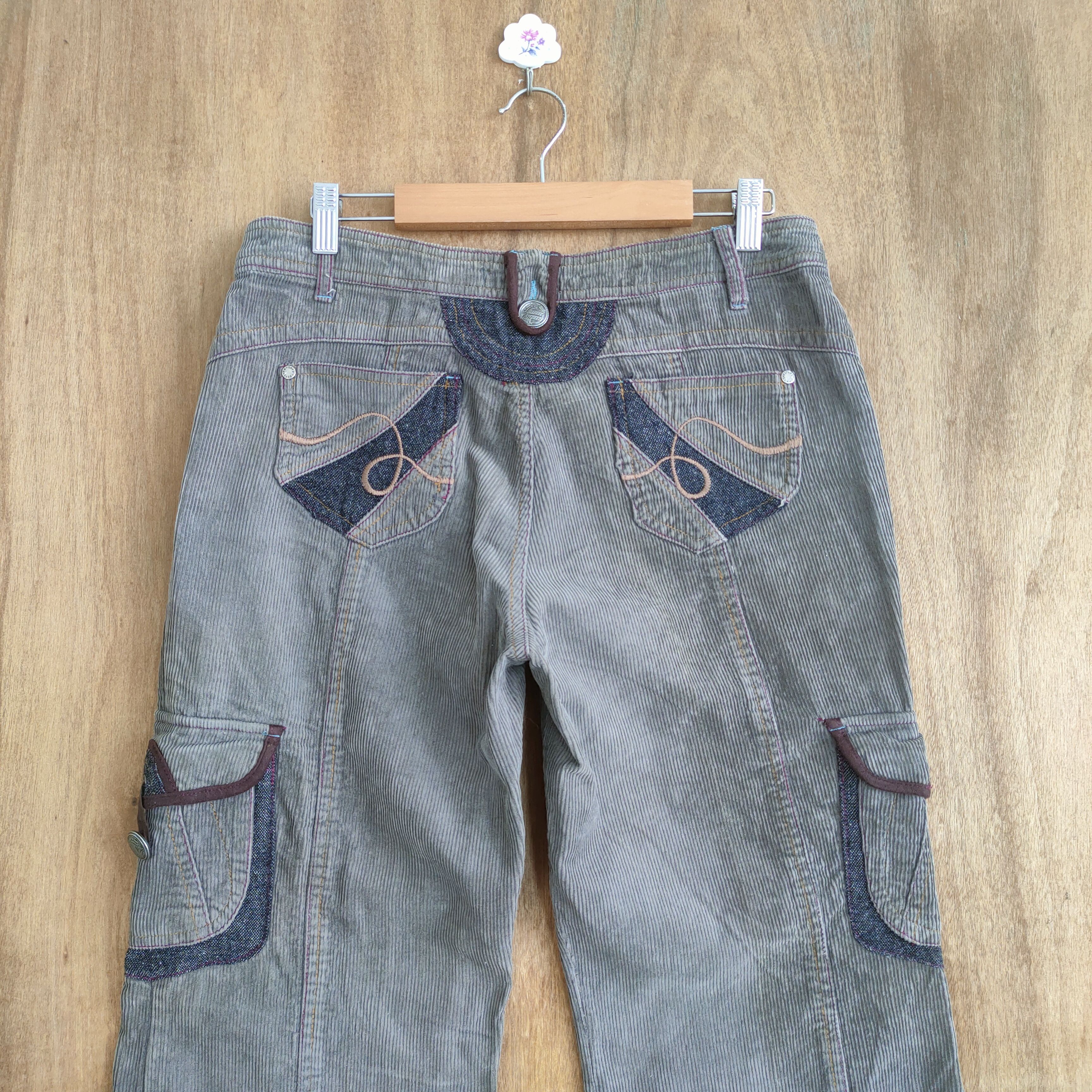 Japanese Brand JAPANESE VINTAGE FLARED CARGO PANTS Size US 32 / EU 48 - 6 Thumbnail