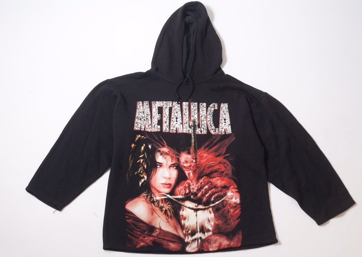 Metallica Vintage 90s Metallica Dragon Print Metal Band Tee Hoodie L Size US L / EU 52-54 / 3 - 1 Thumbnail