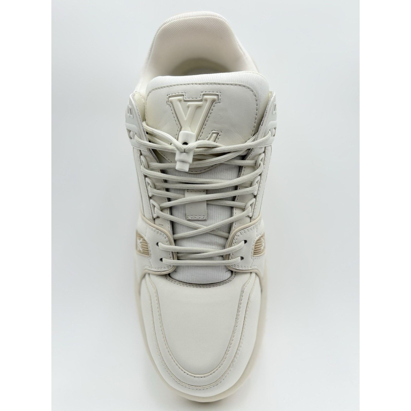 Louis Vuitton Louis Vuitton Maxi Trainer ' White ' | WORN ONCE! Size US 11.5 / EU 44-45 - 5 Thumbnail