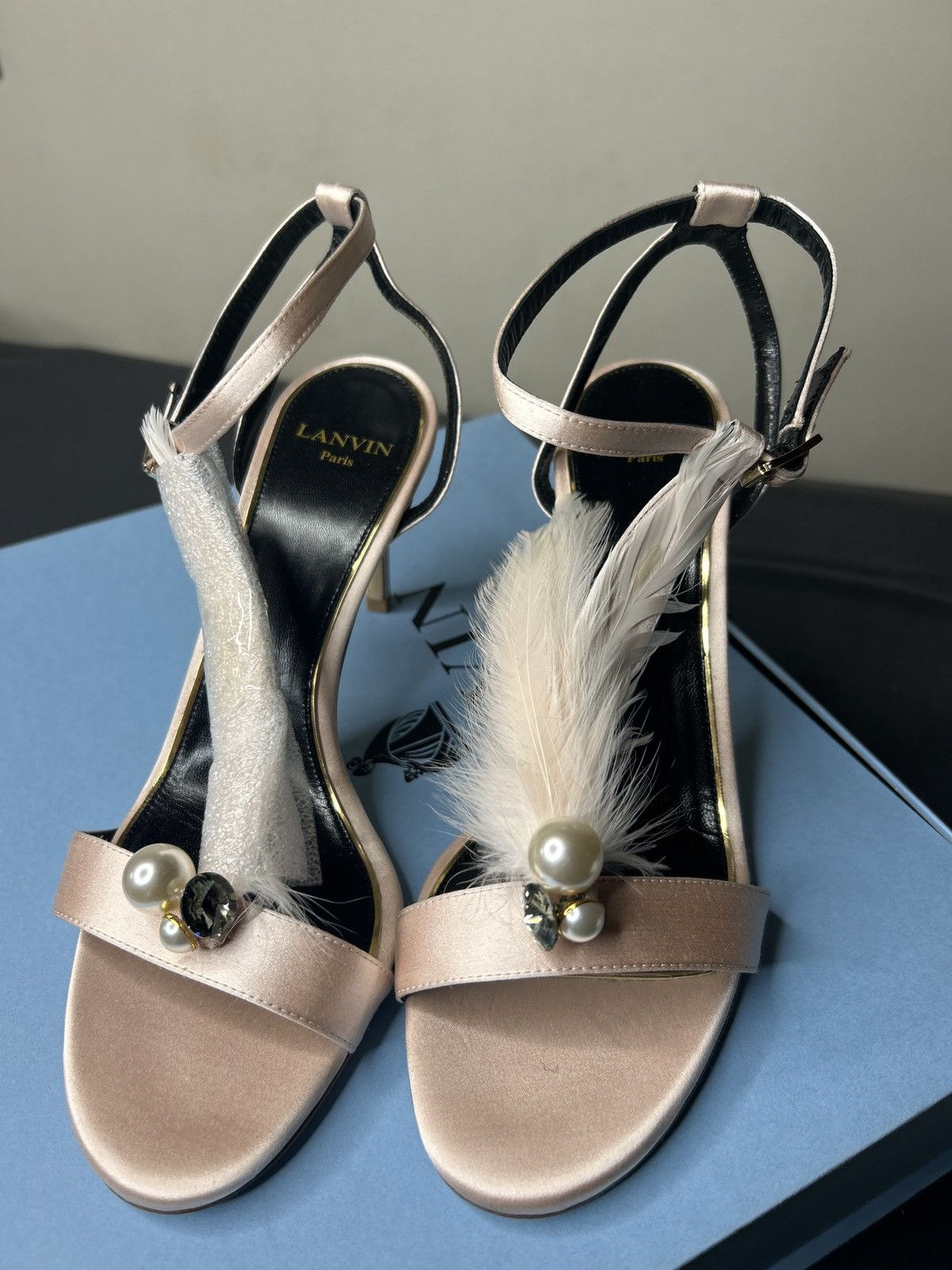 Lanvin Lanvin silk heels Size US 7 / IT 37 - 2 Thumbnail